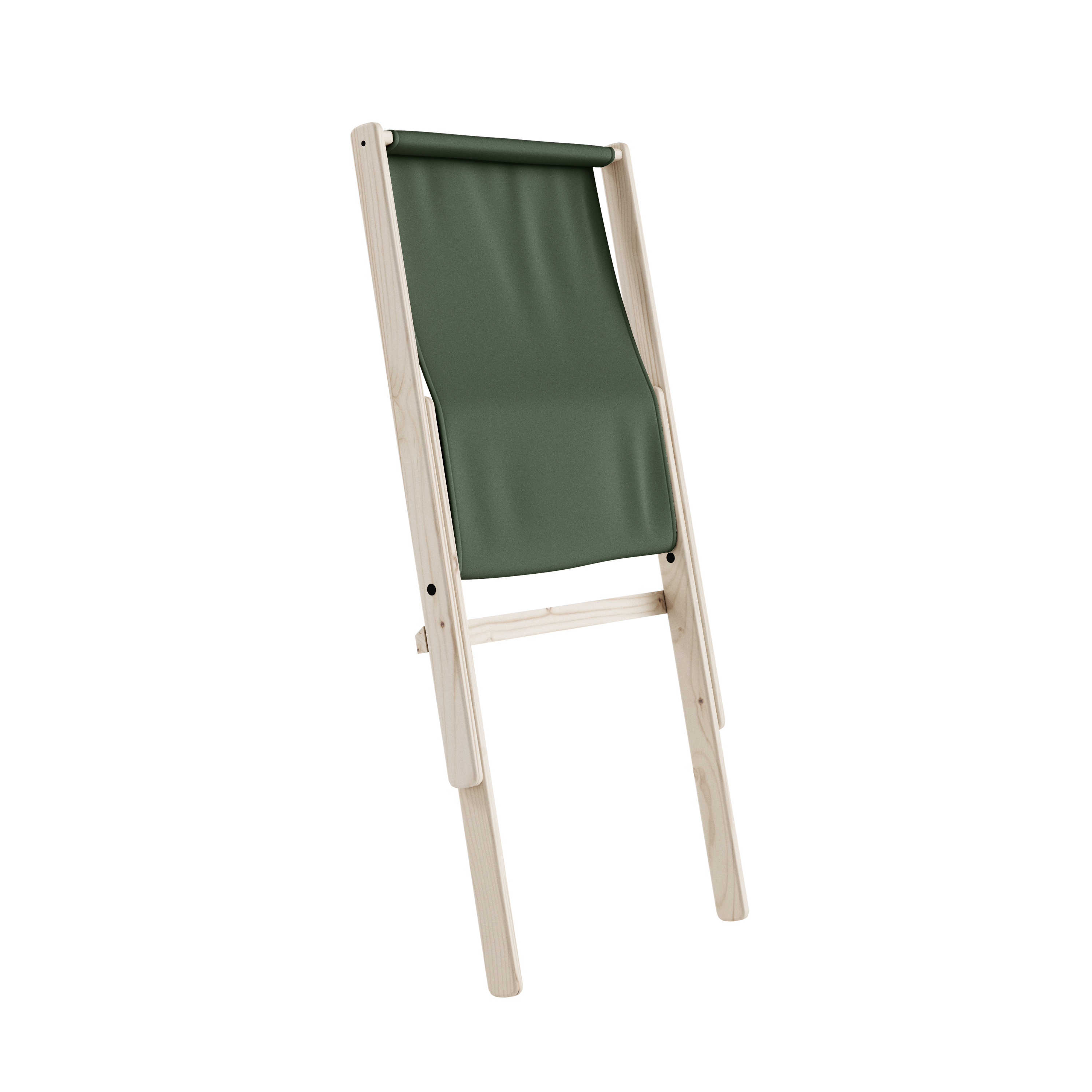 Karup Design Boogie Loungesessel Natur/Olivgrün