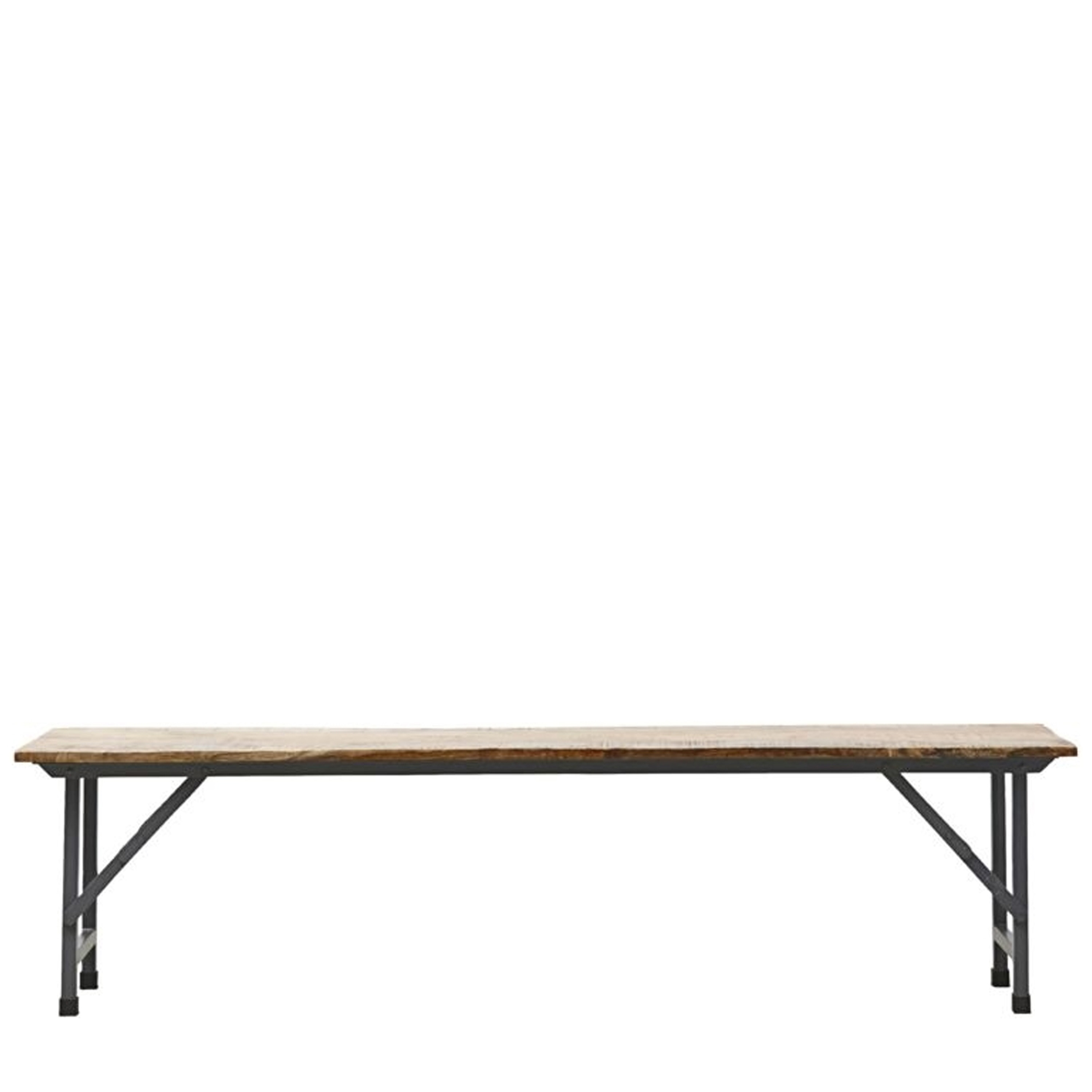 Party Bänk Hopfällbar Natural 180cm