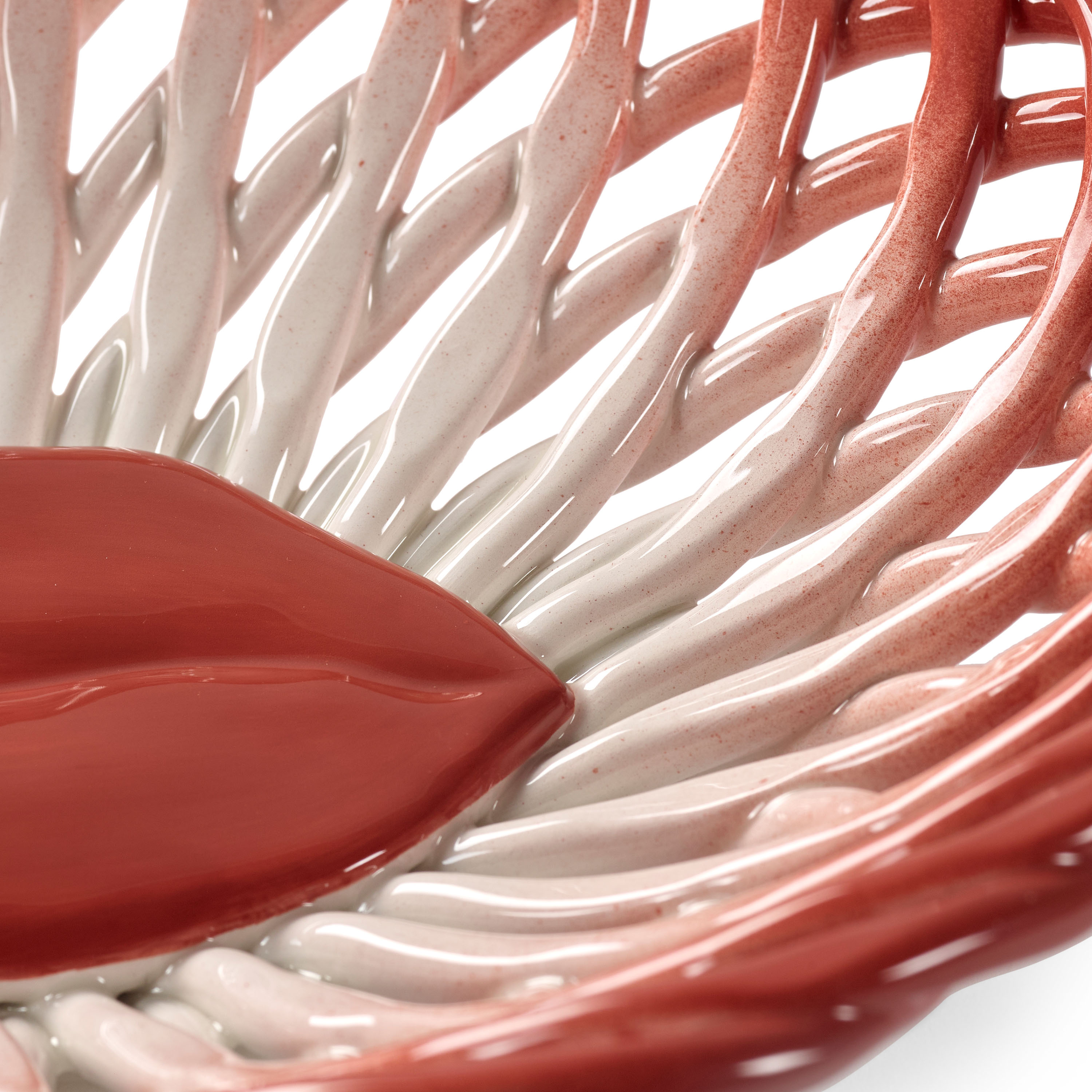 Serax Les Objets Mouleversants Korg Red/White