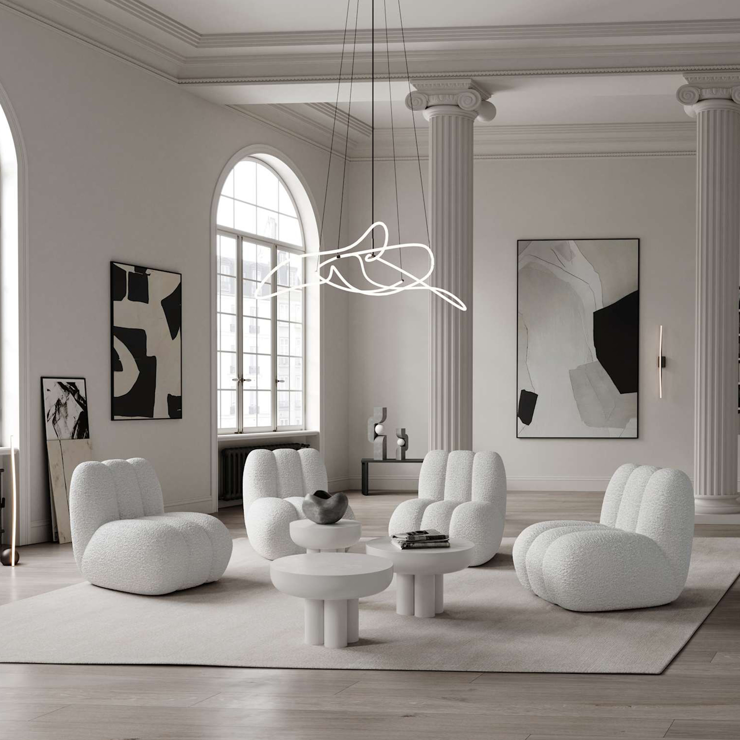 101 Copenhagen Ghost Kattovalaisin Neon Big 155x82