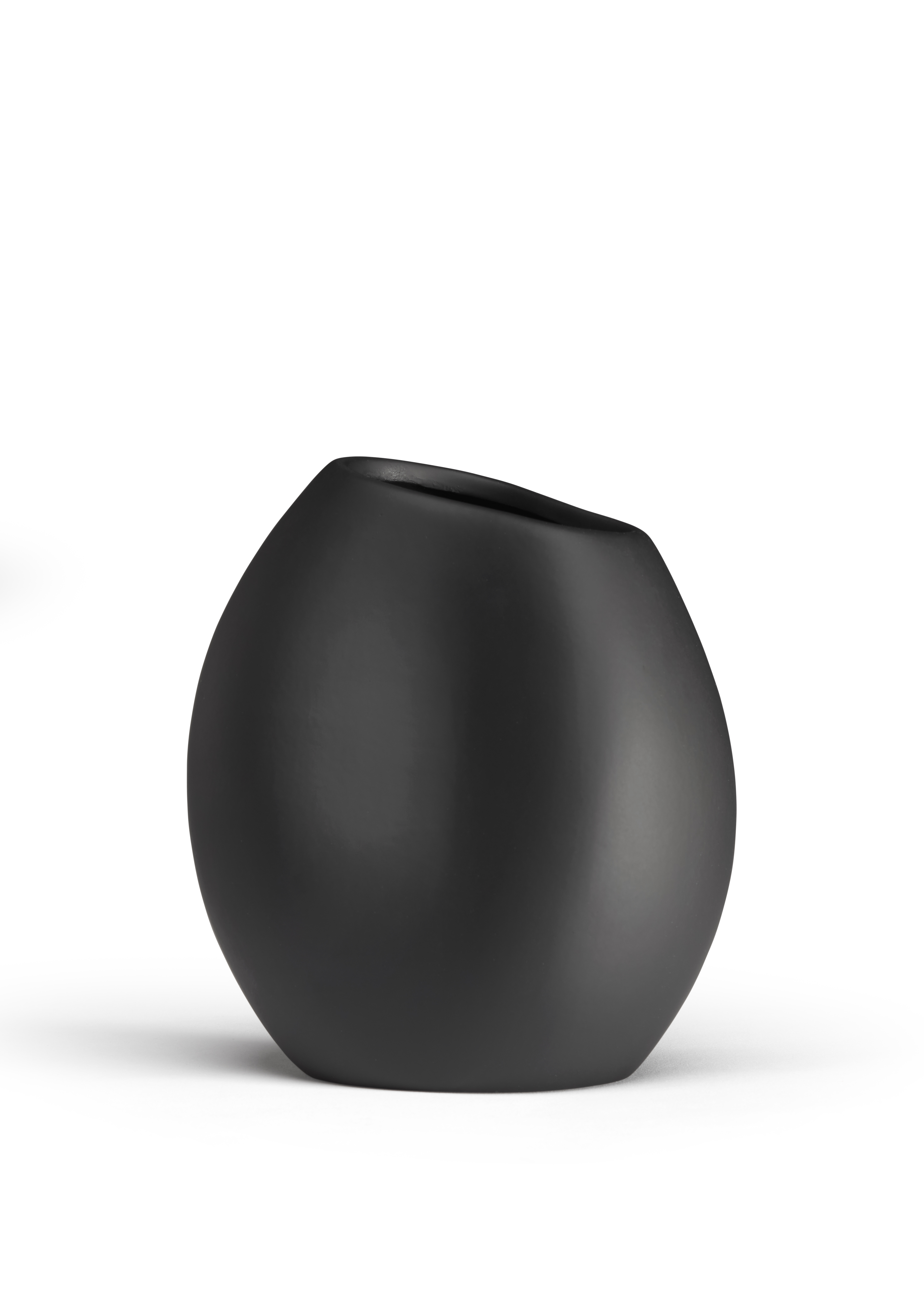 Cooee Design - Lee Vase Black 18cm - Schwarz