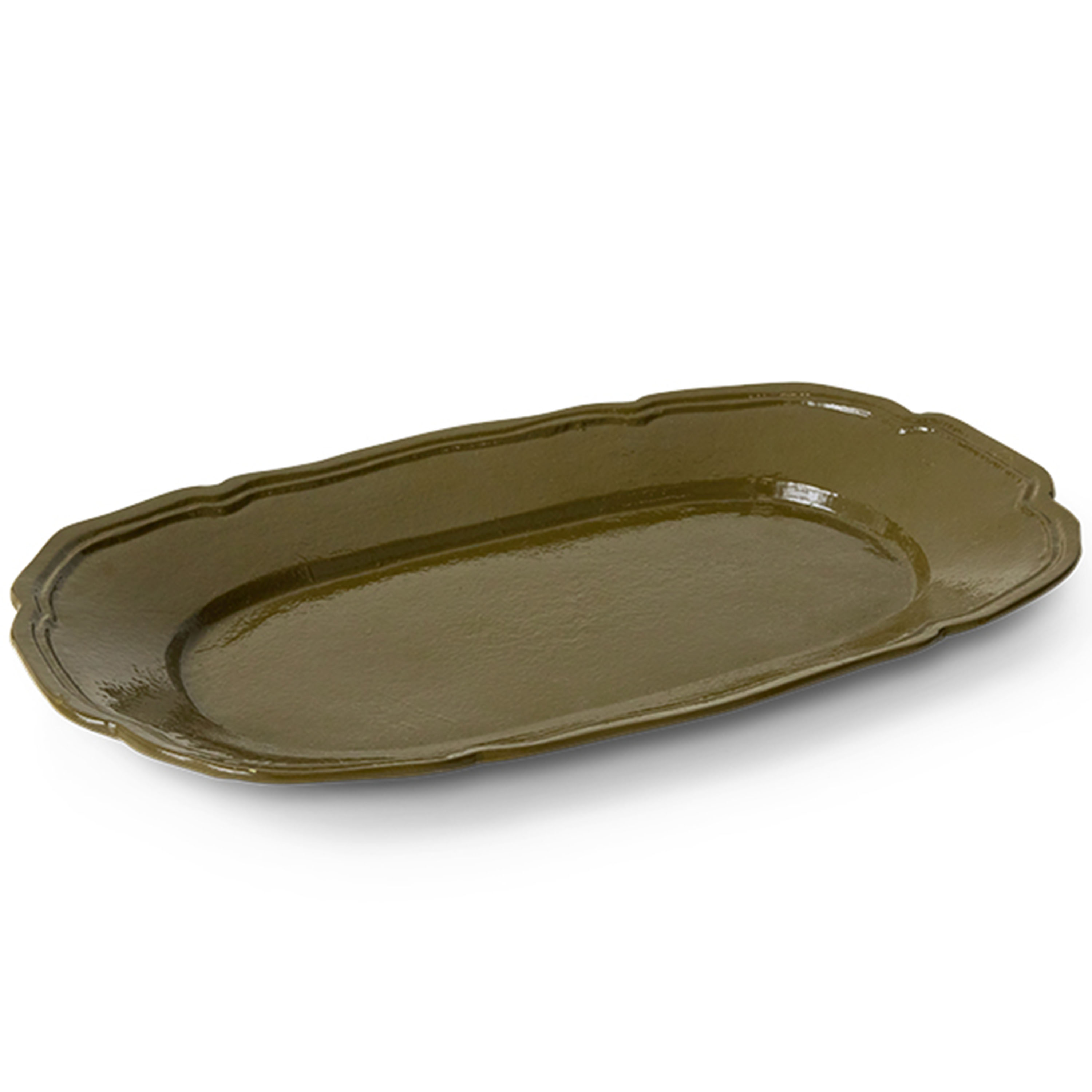 HKliving New Classics Serveringsbricka Olive 35x13
