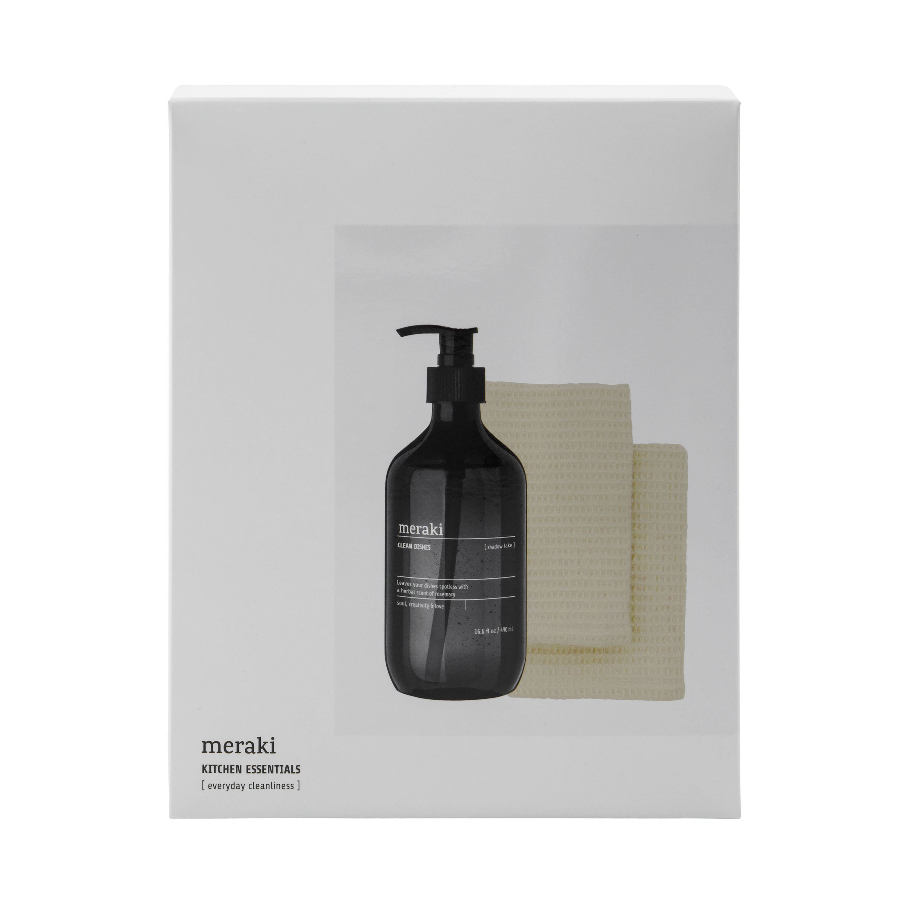 Meraki Presentask Diskmedel Shadow lake &amp; MkBeige 490ml