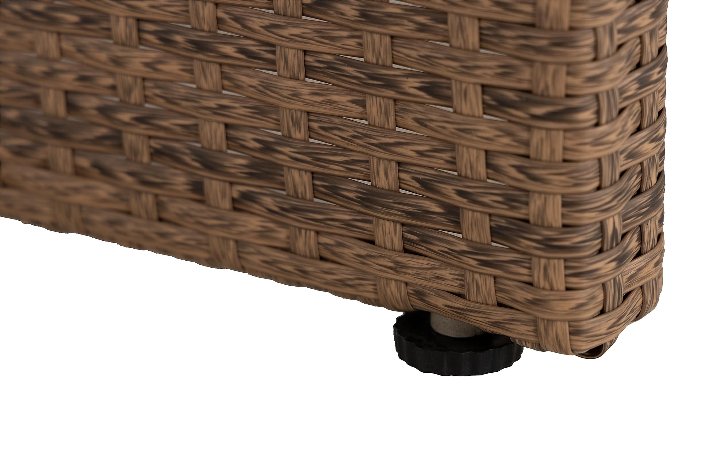Nordic Outdoor Bora Soffbord m Hylla  Sand 113cm