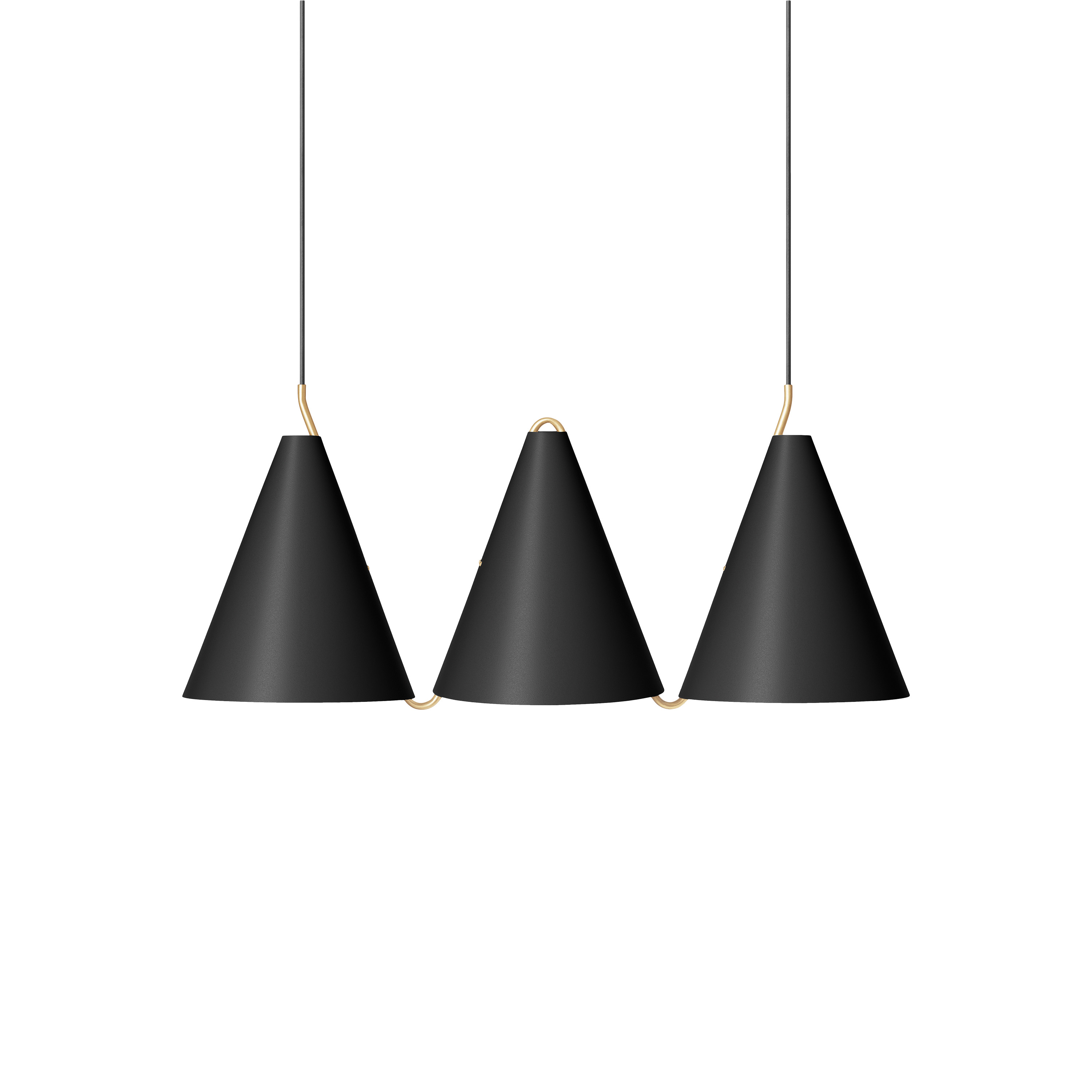 LYFA - Mosaik Side By Side III Taklampa Black - Svart