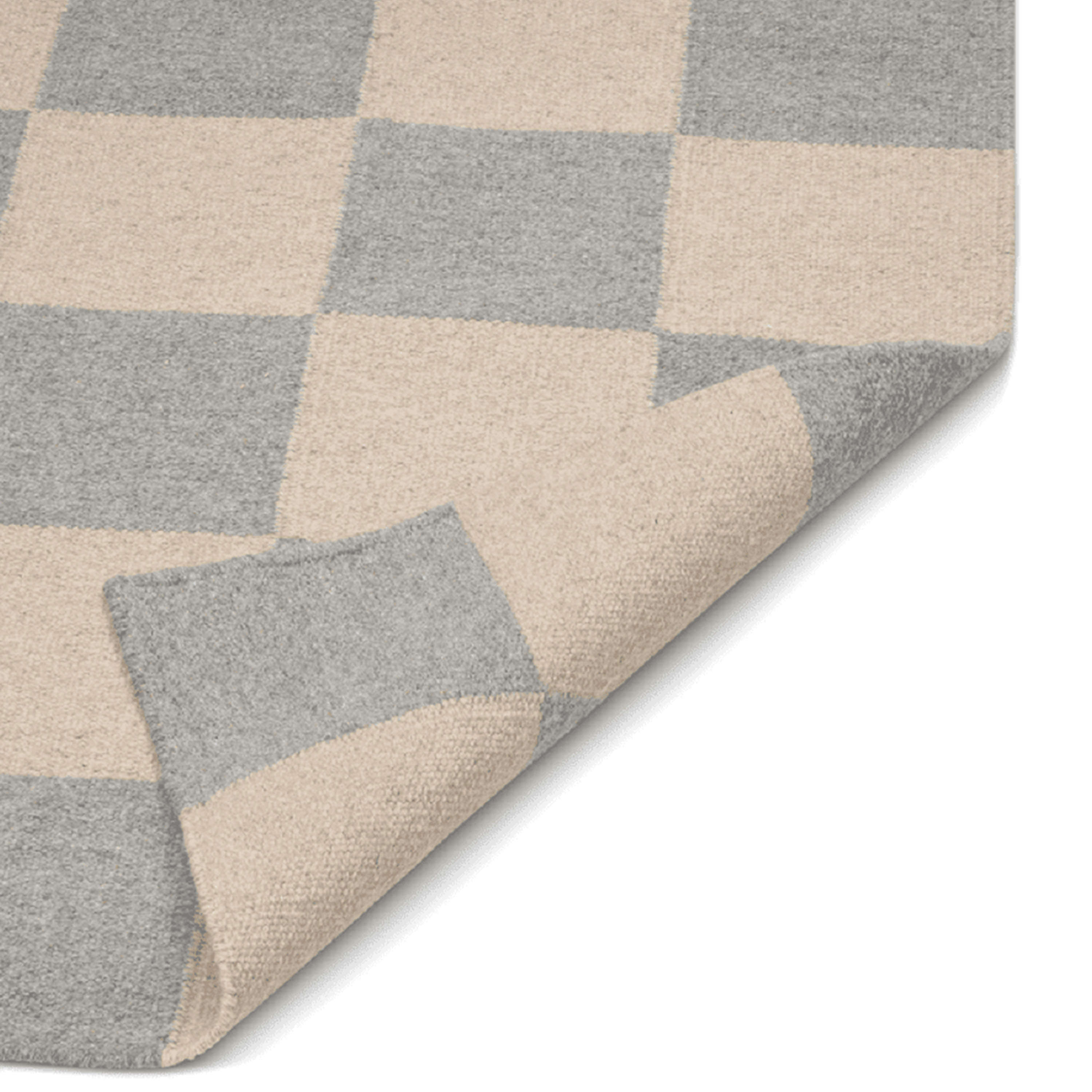 Classic Collection Square Käytävämatto Harmaa/Luonnonväri 80x240