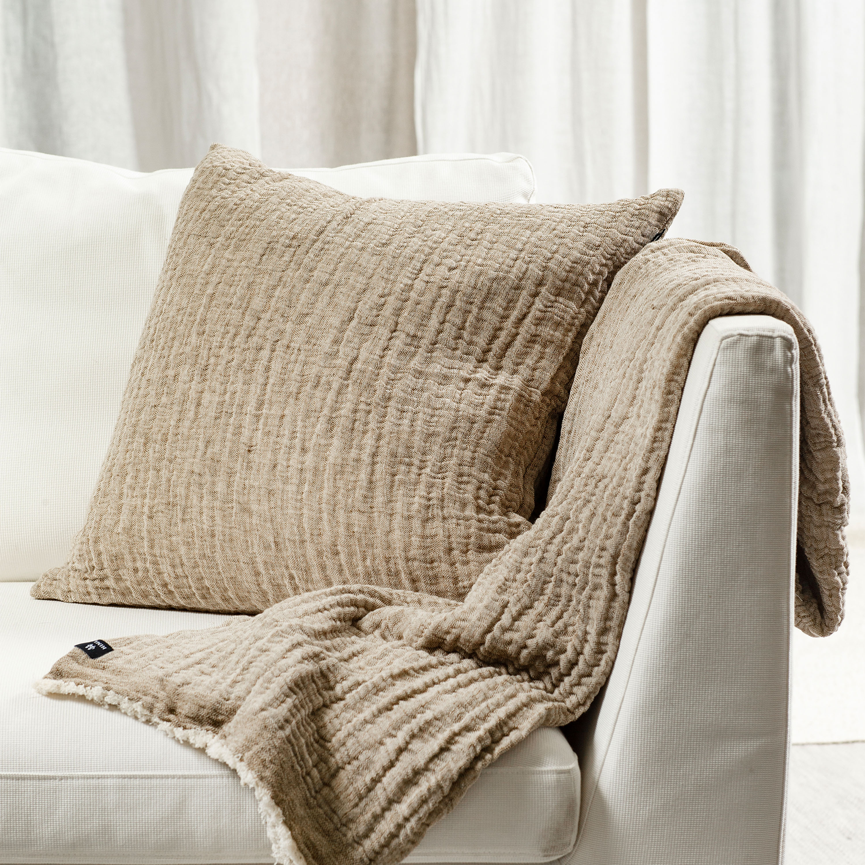 Himla Emylin Kuddfodral Straw 50x50