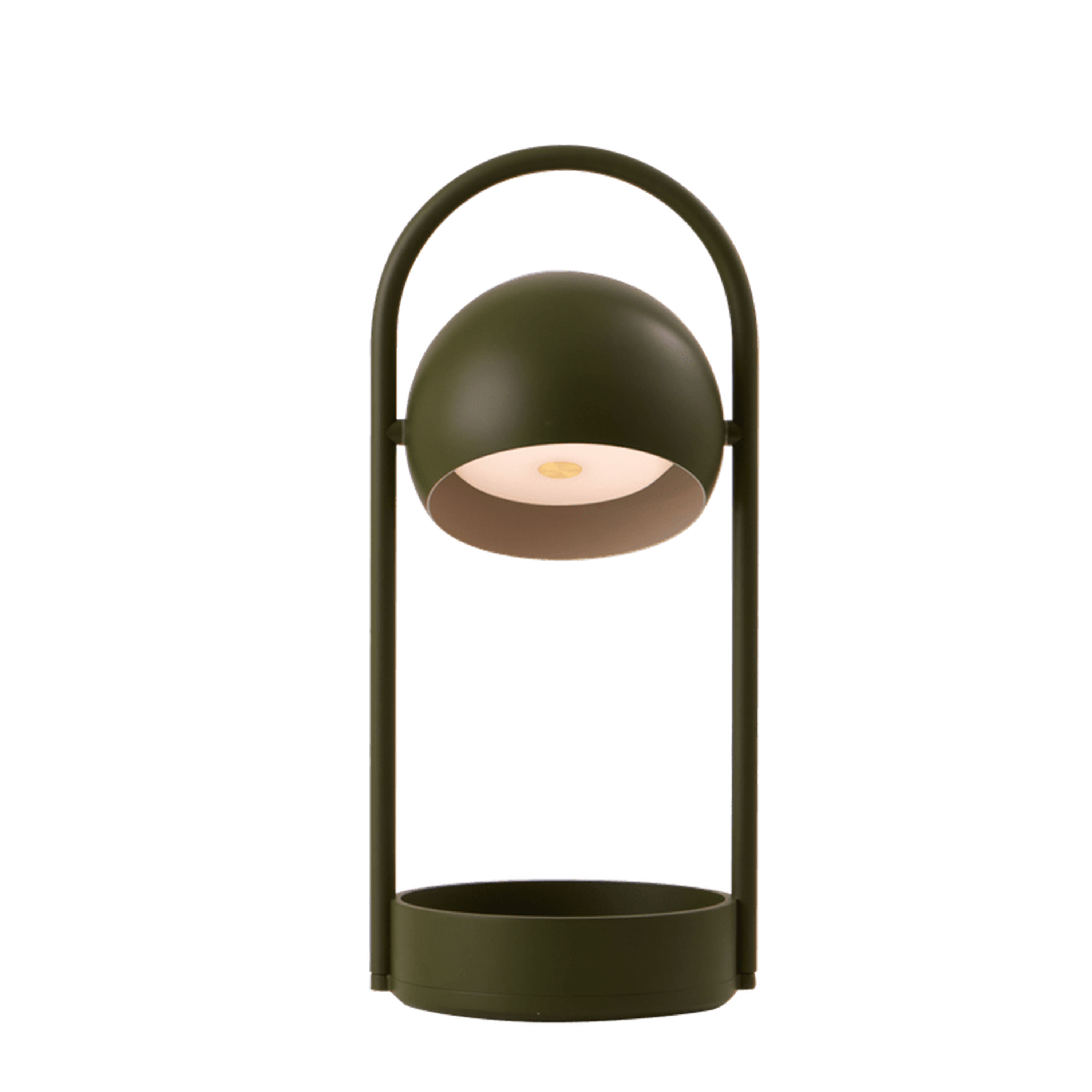 Frandsen - Ball Tragbare Tischlampe Olivgrün 32cm - Tragbare lampen