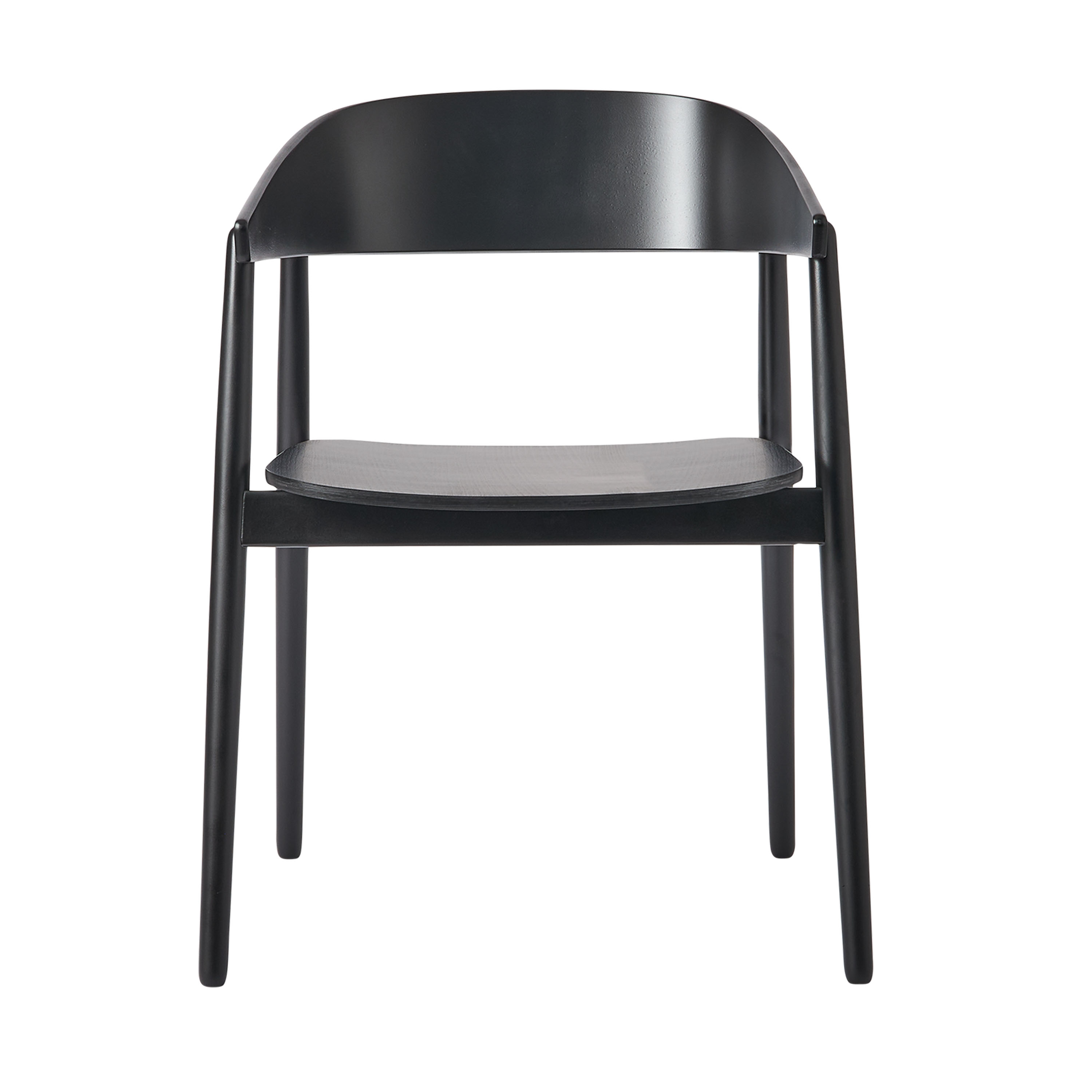 AC2 Karmstol Svart Ek