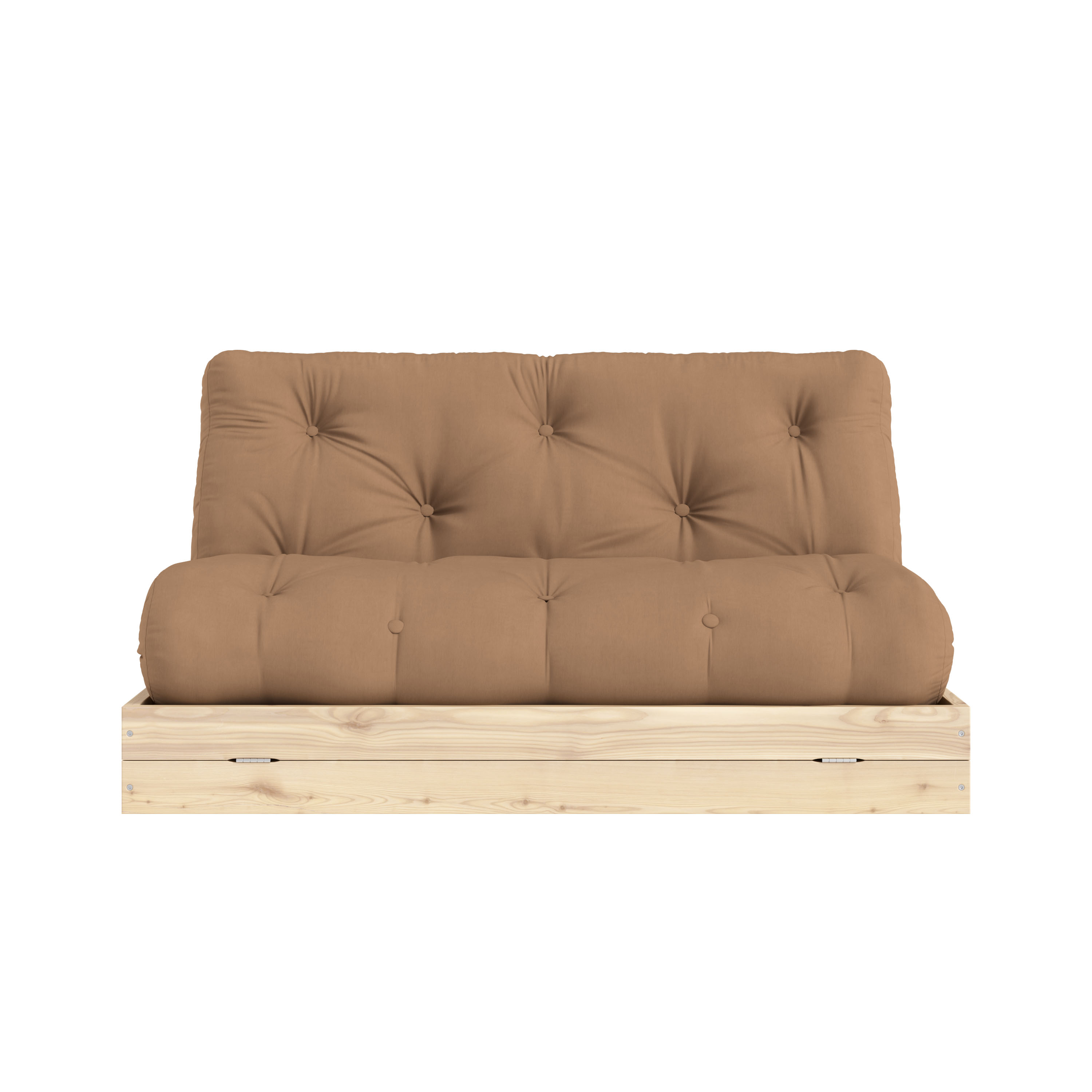 Karup Design Flip Bäddsoffa Raw ink madrass Mocca 140x200