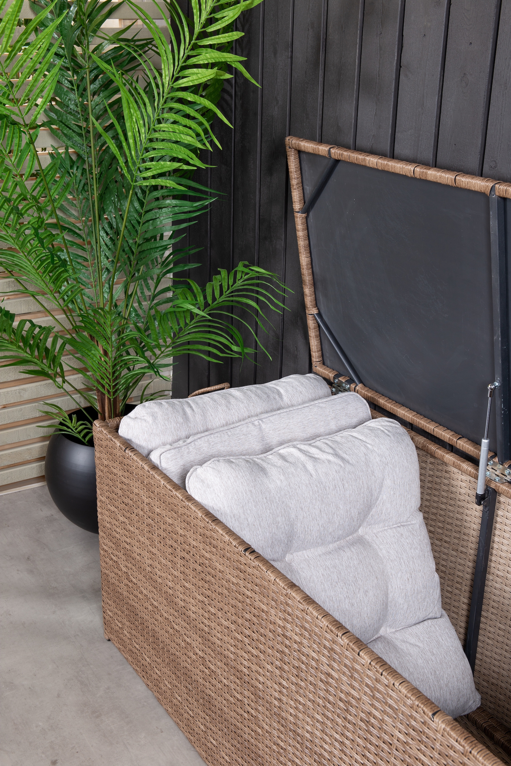 Venture Home London Dynbox Natur 130cm