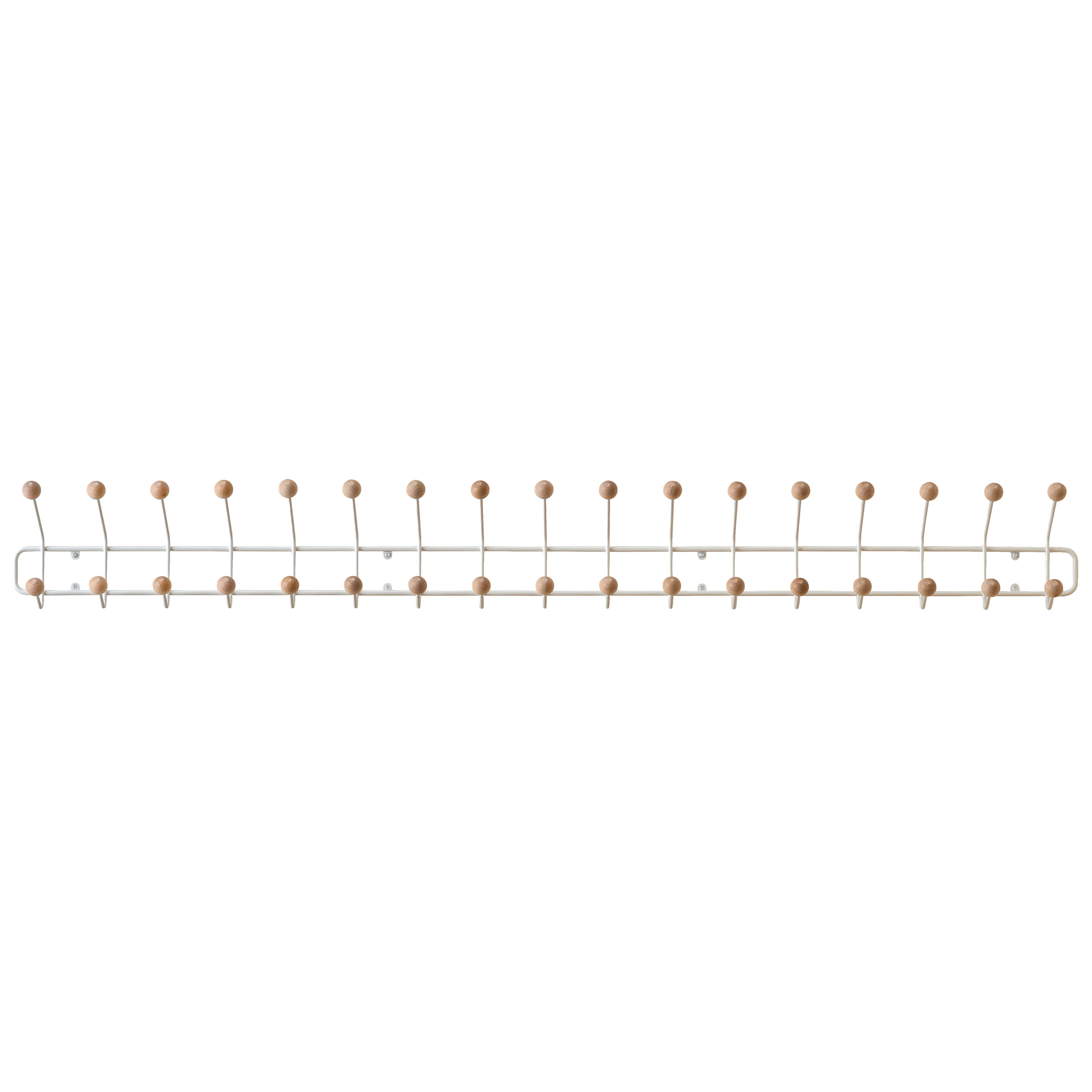 Bill Horizontal Klädhängare White 173cm