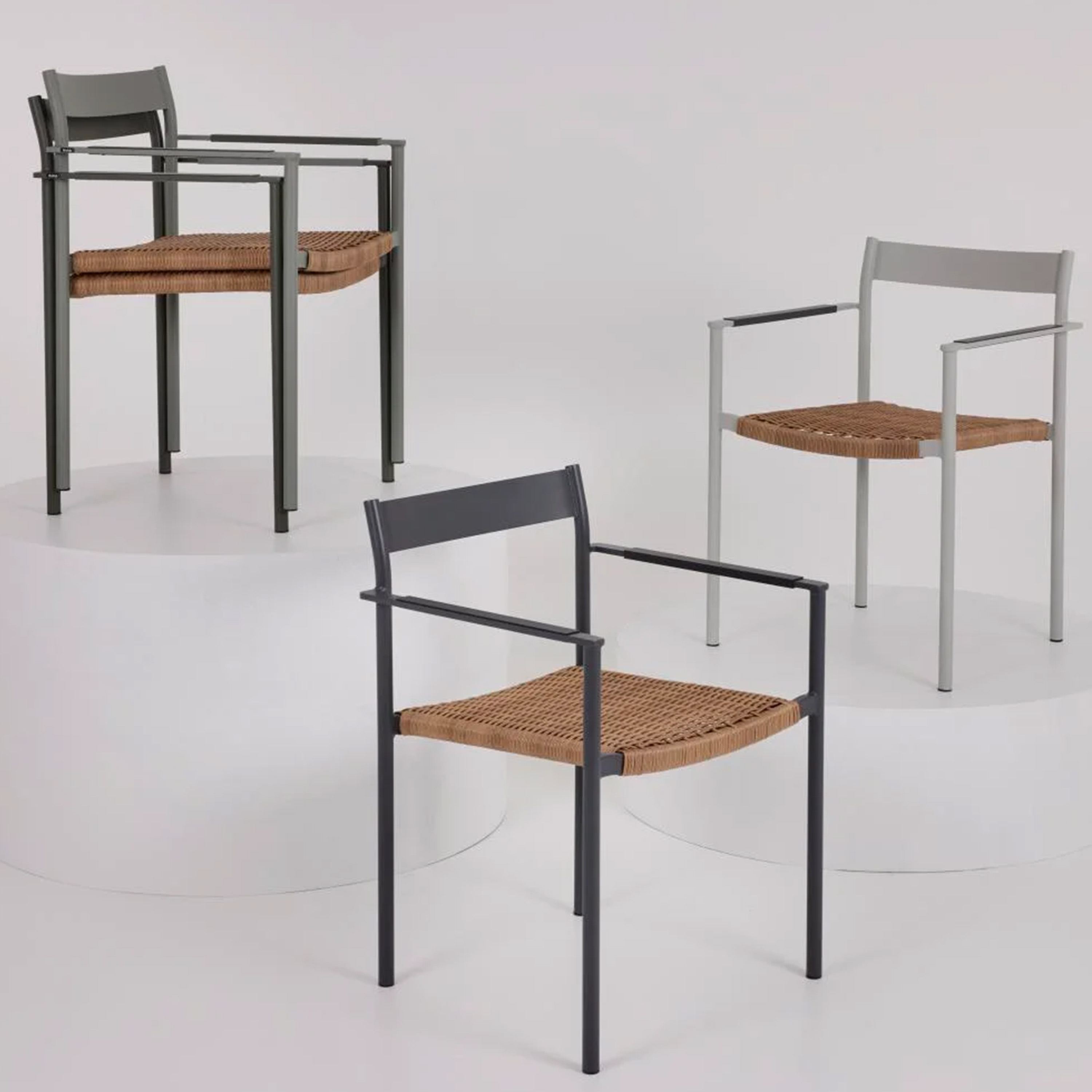 Brafab DK Karmstol Antracit/Natur