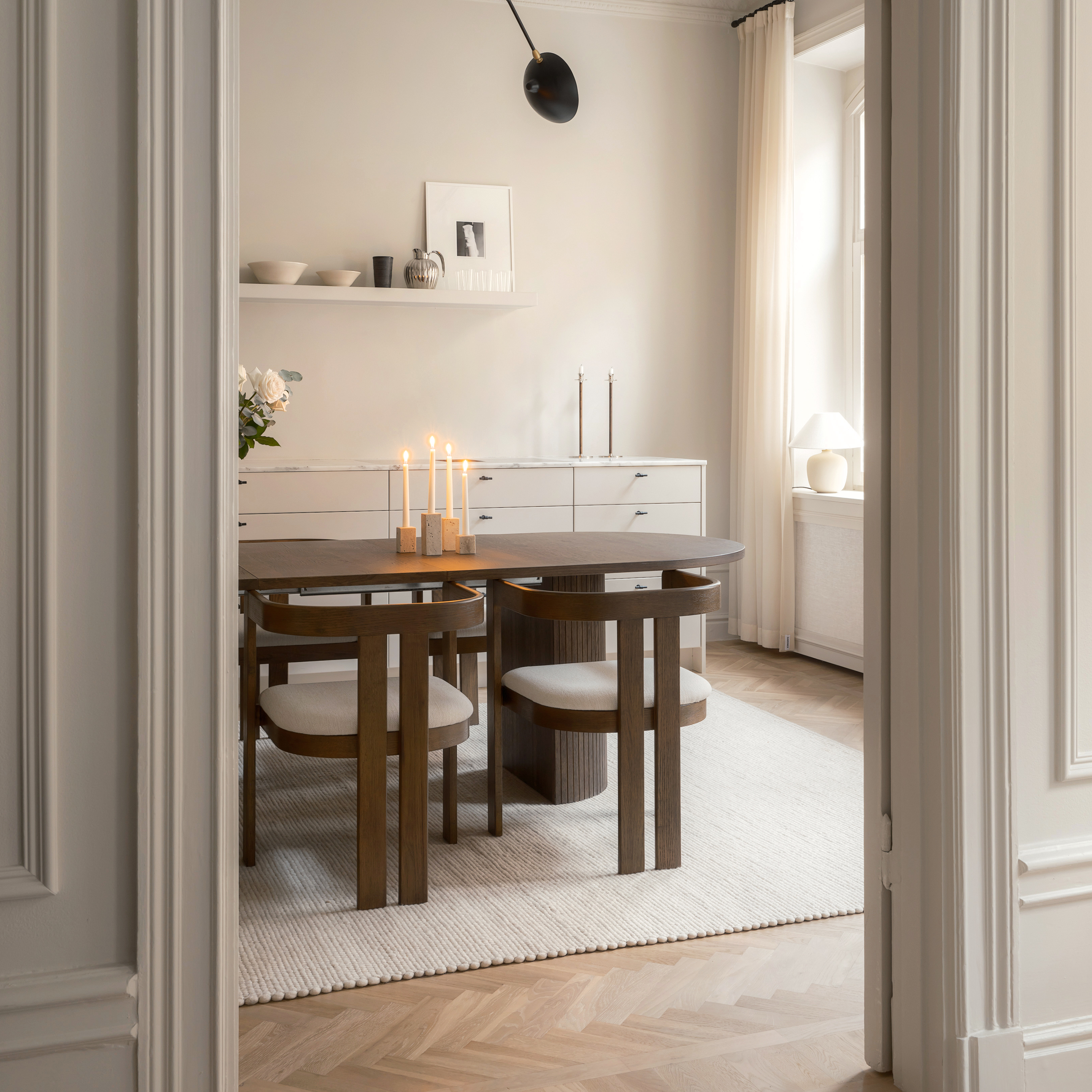 Sleepo Collection Callum Karmstol Brunbetsad/Vit