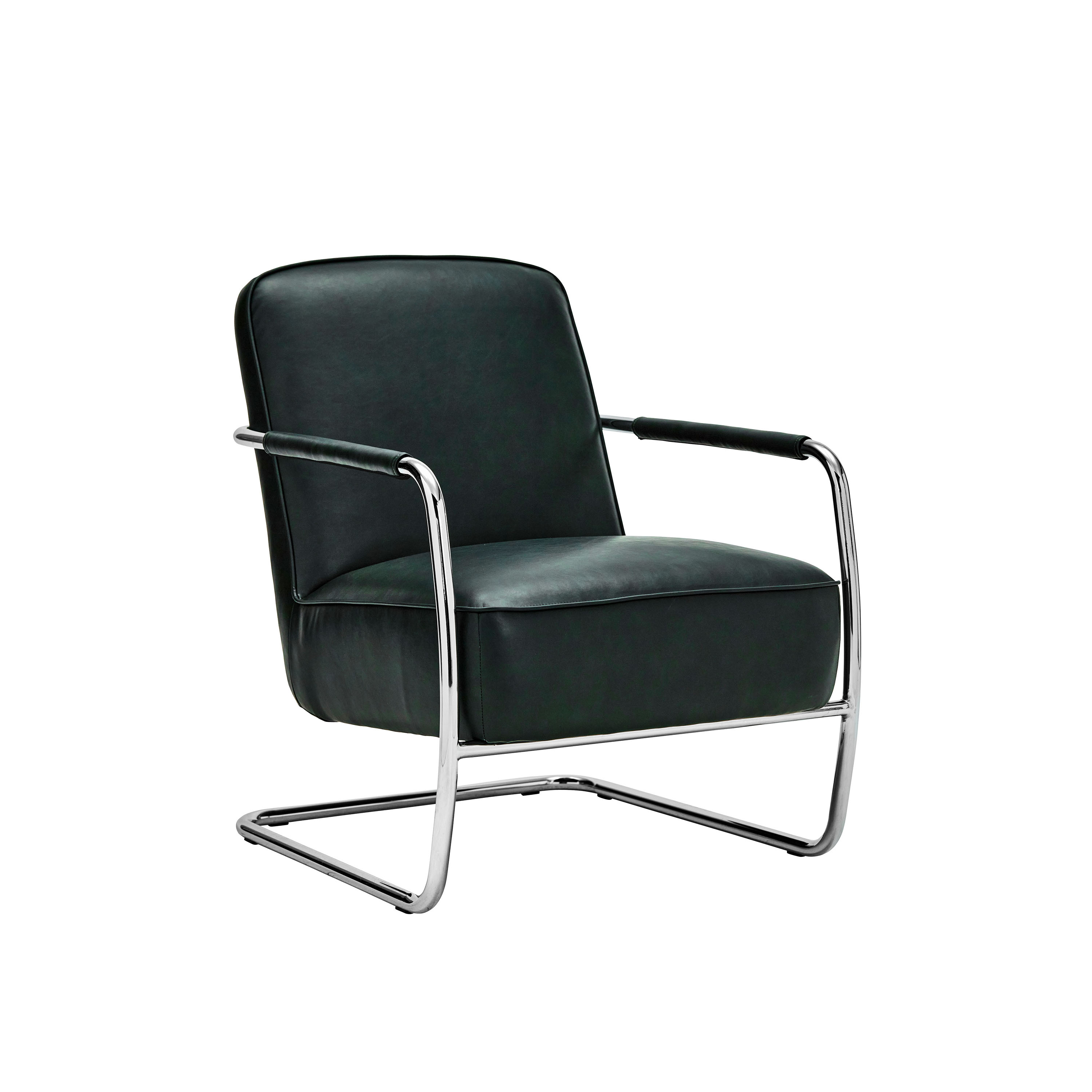 Comma Lounge Stol Dark Green