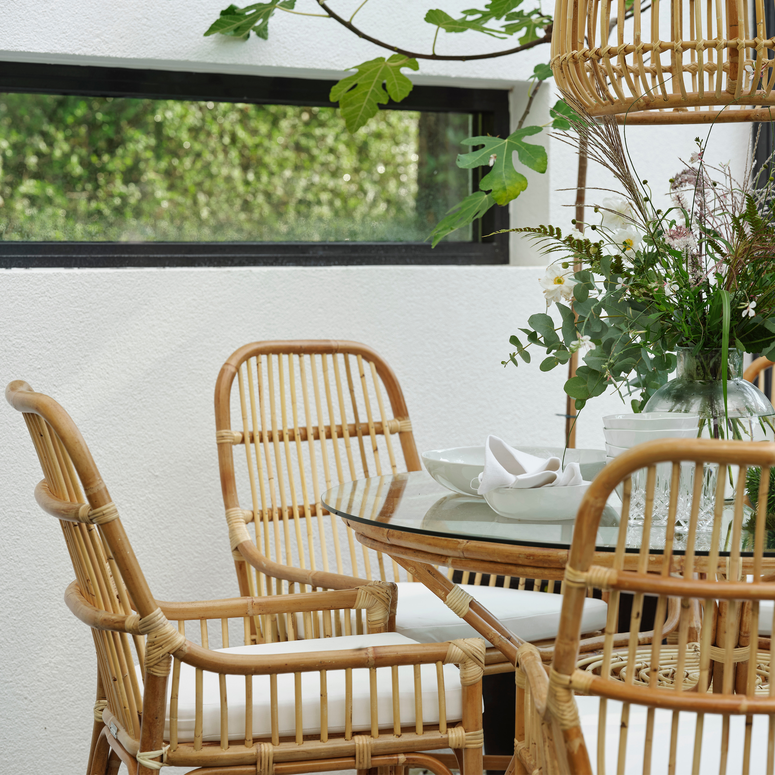 Brafab Vallda Matstol Natur/Vit