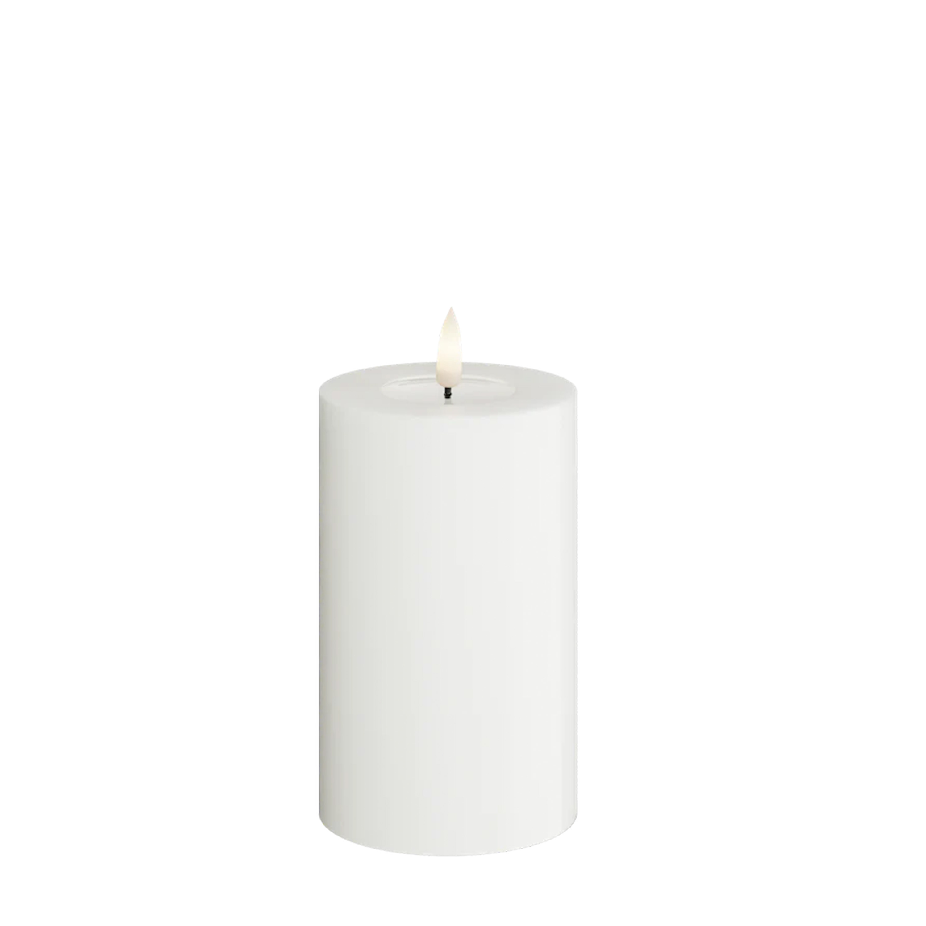 LED Blockljus Vit 12cm