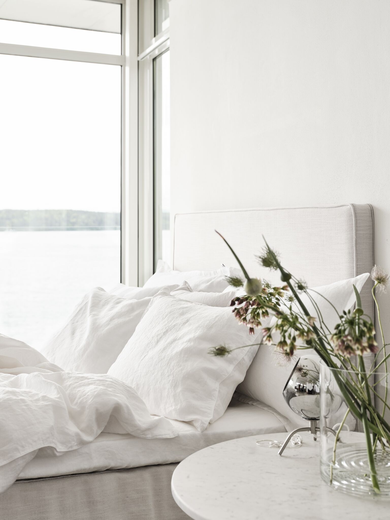 Mille Notti Lino Pussilakana Valkoinen 220x220