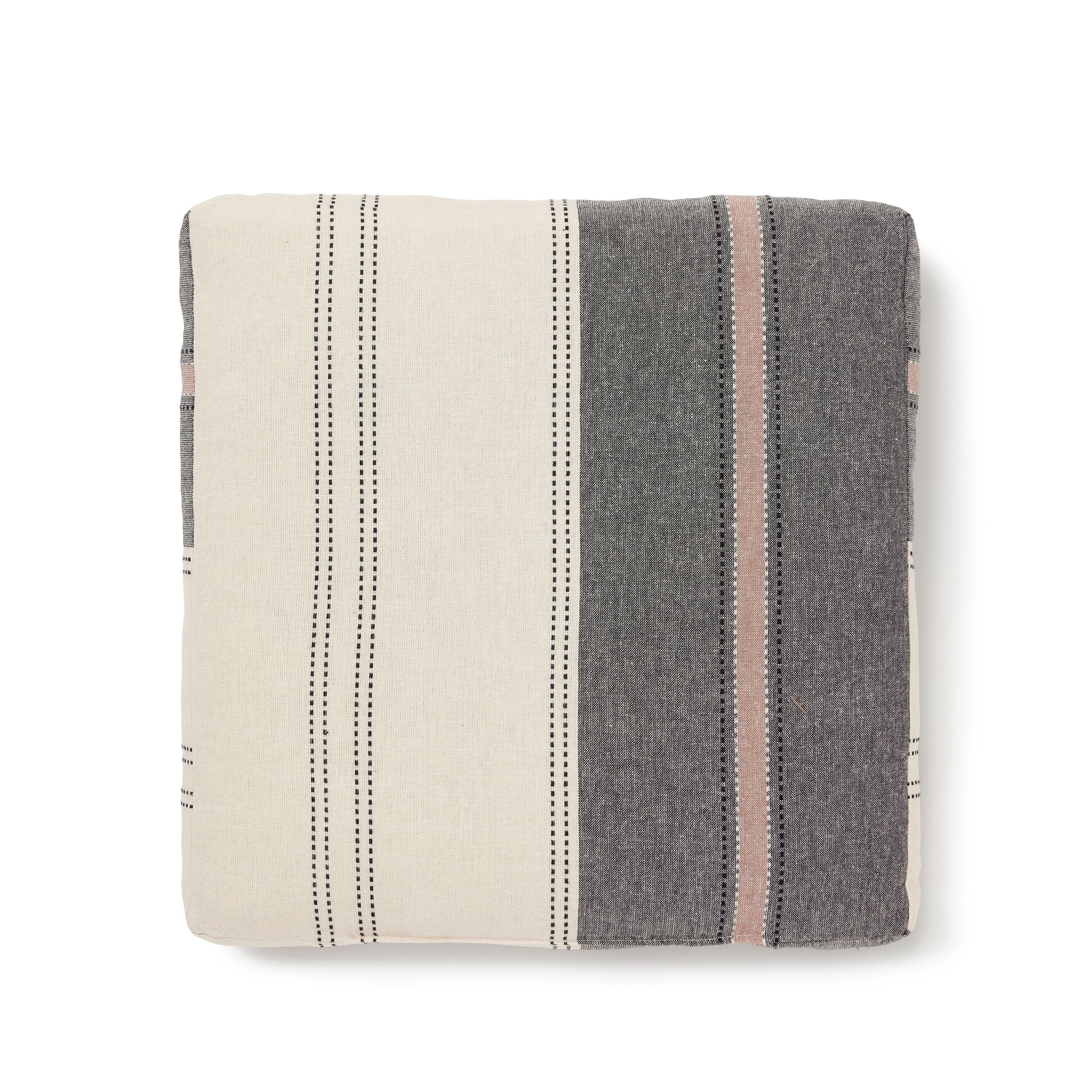 Lea Istuinalusta Musta/offwhite 40x40