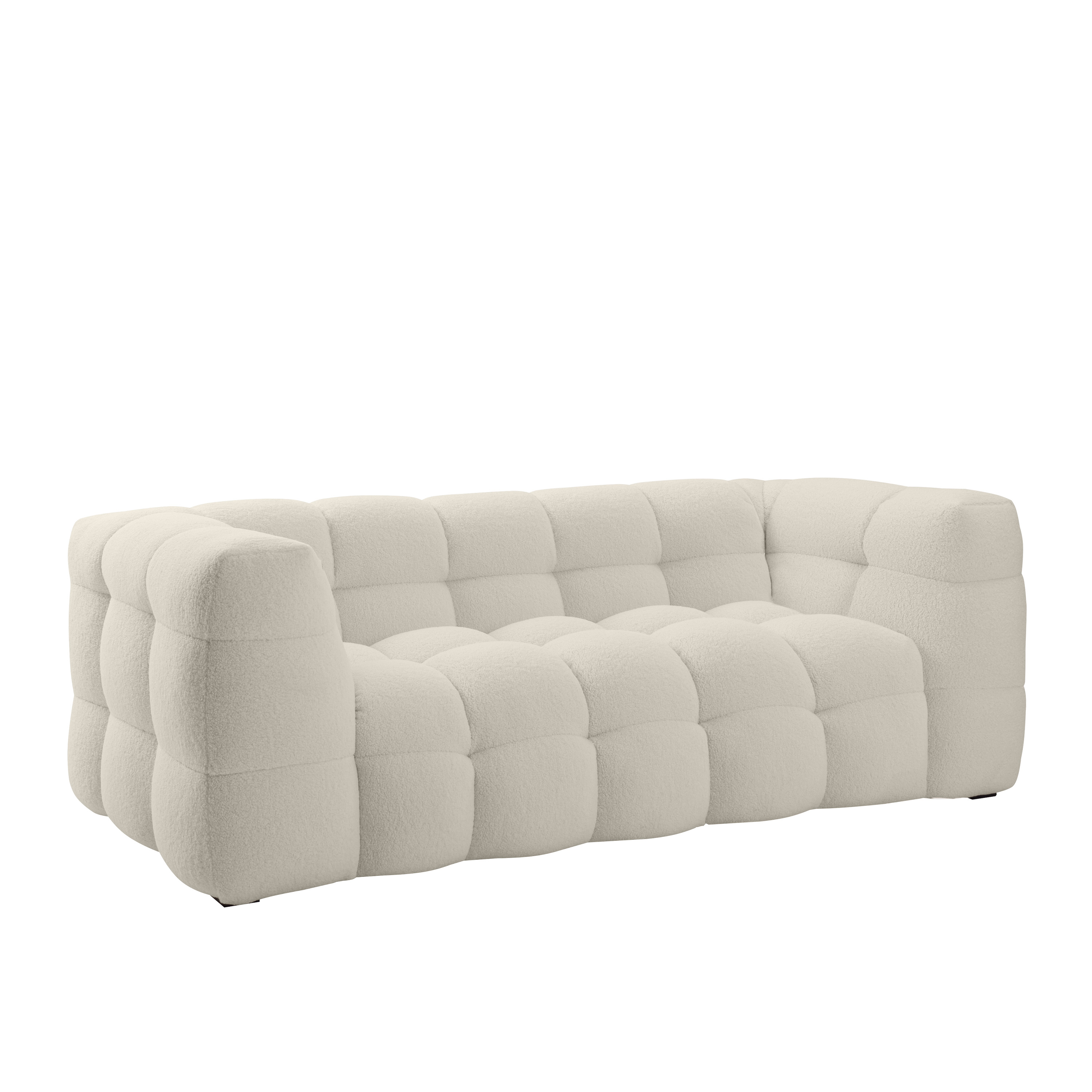 Billie 2-sits Soffa Creme Teddy