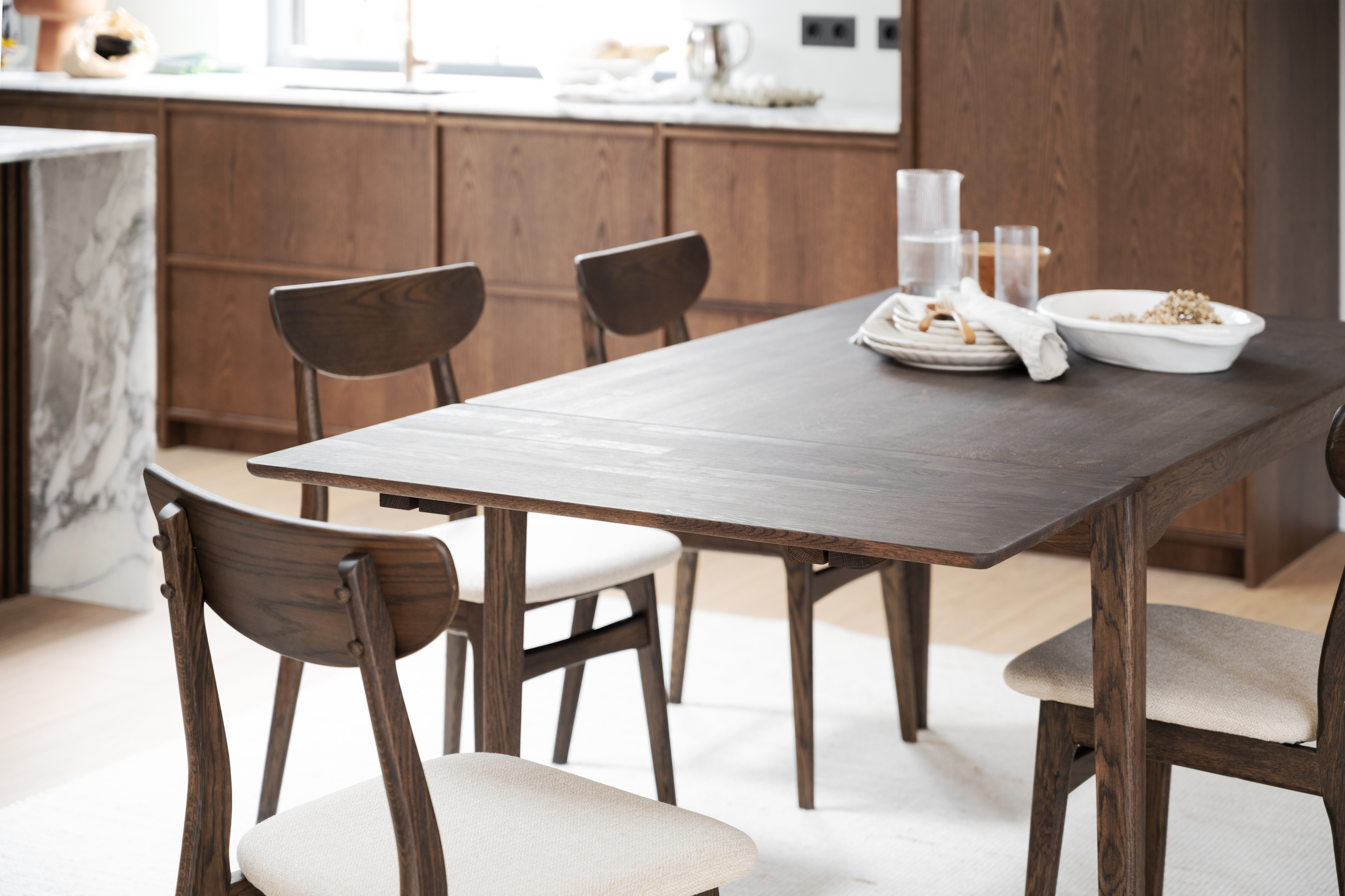 Rowico Home Markham Tilläggsskiva Brun 45cm