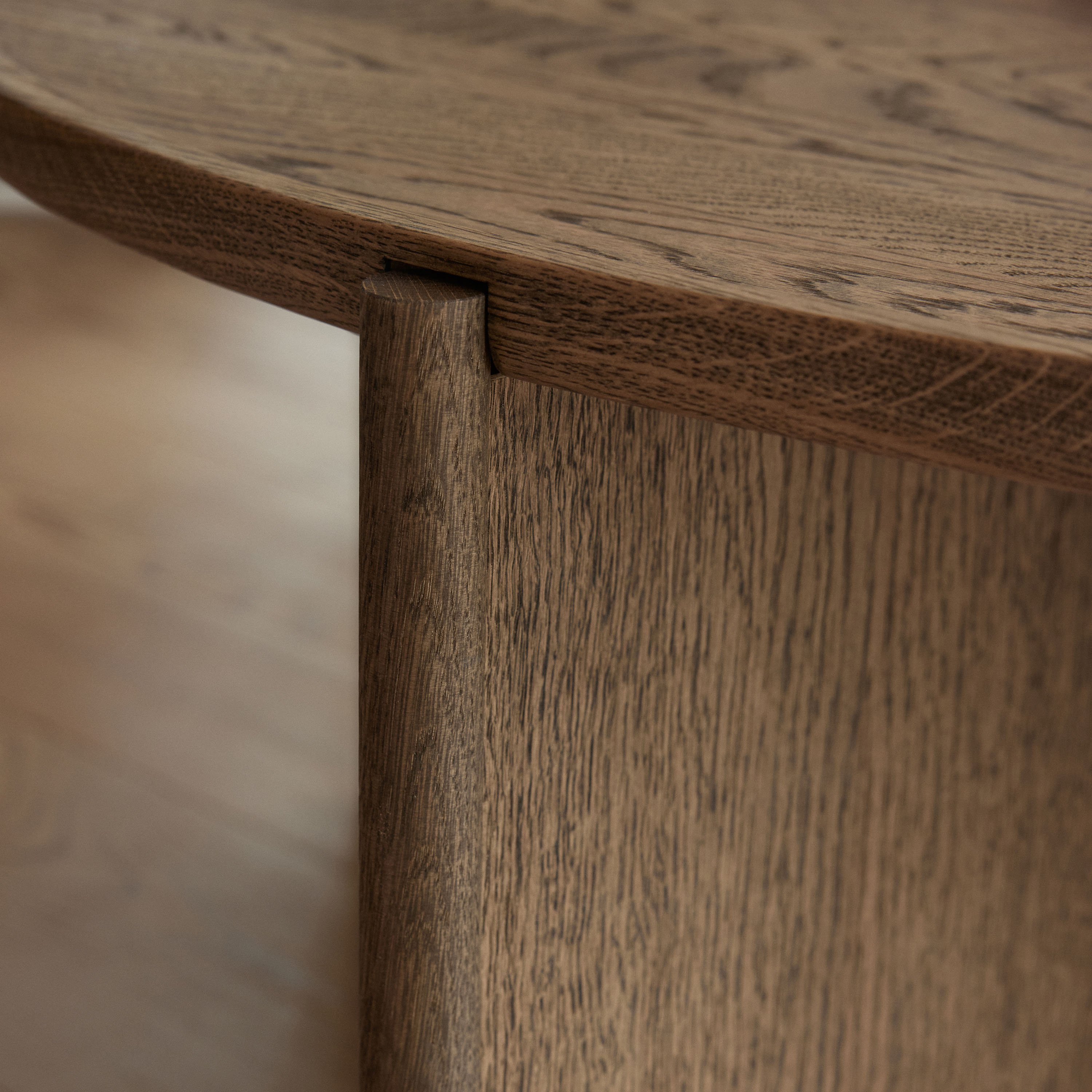 Northern Cling Coffee Sofabord Smoked Oak Small