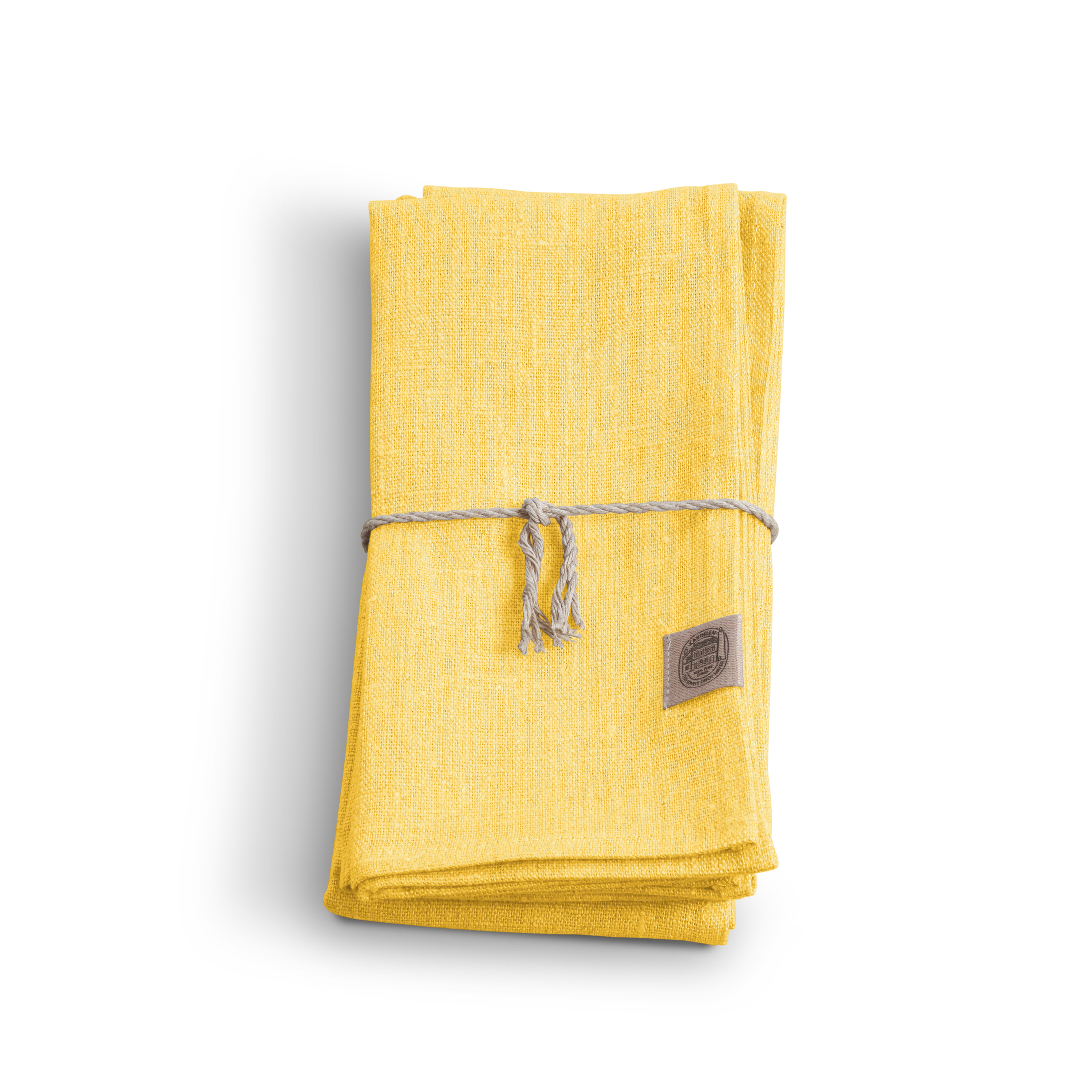 Classic Servett Linne Lemon 4-Pack