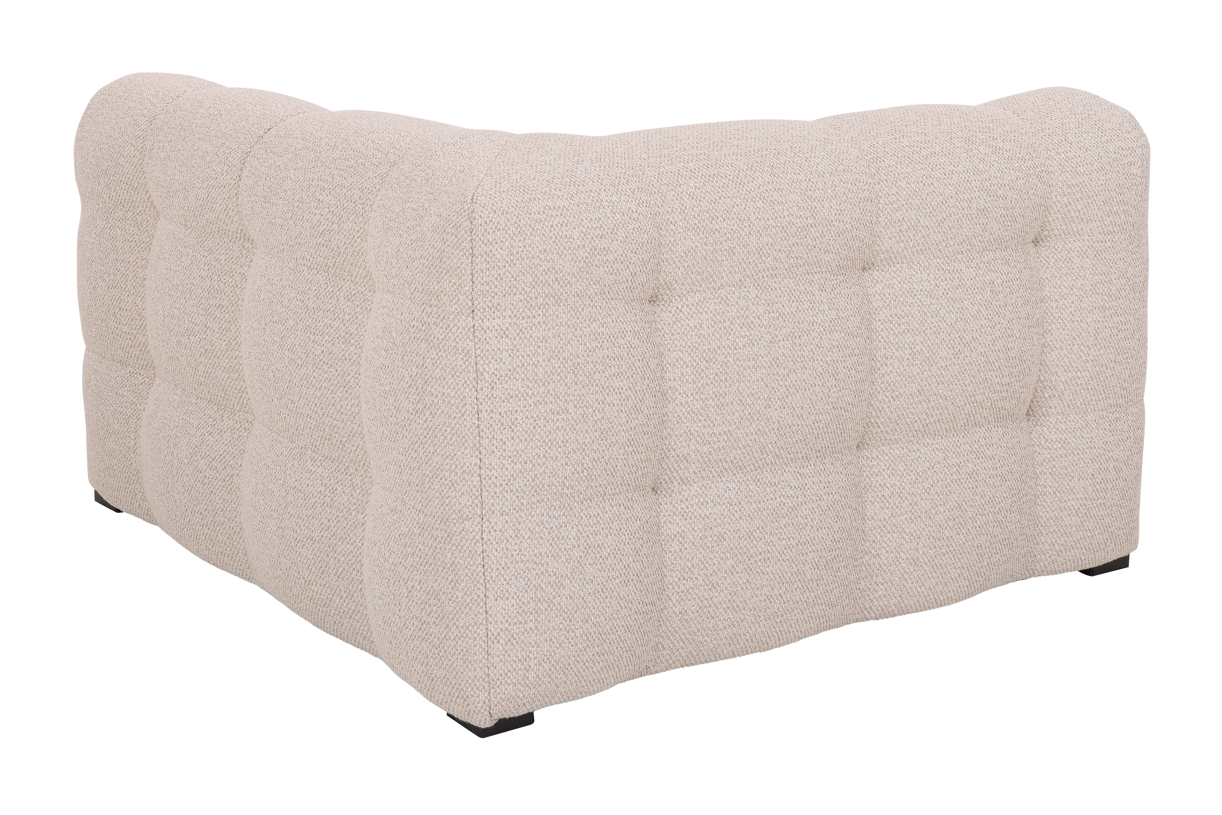 Sleepo Collection Billie Hörnmodul Beige Bouclé 120cm