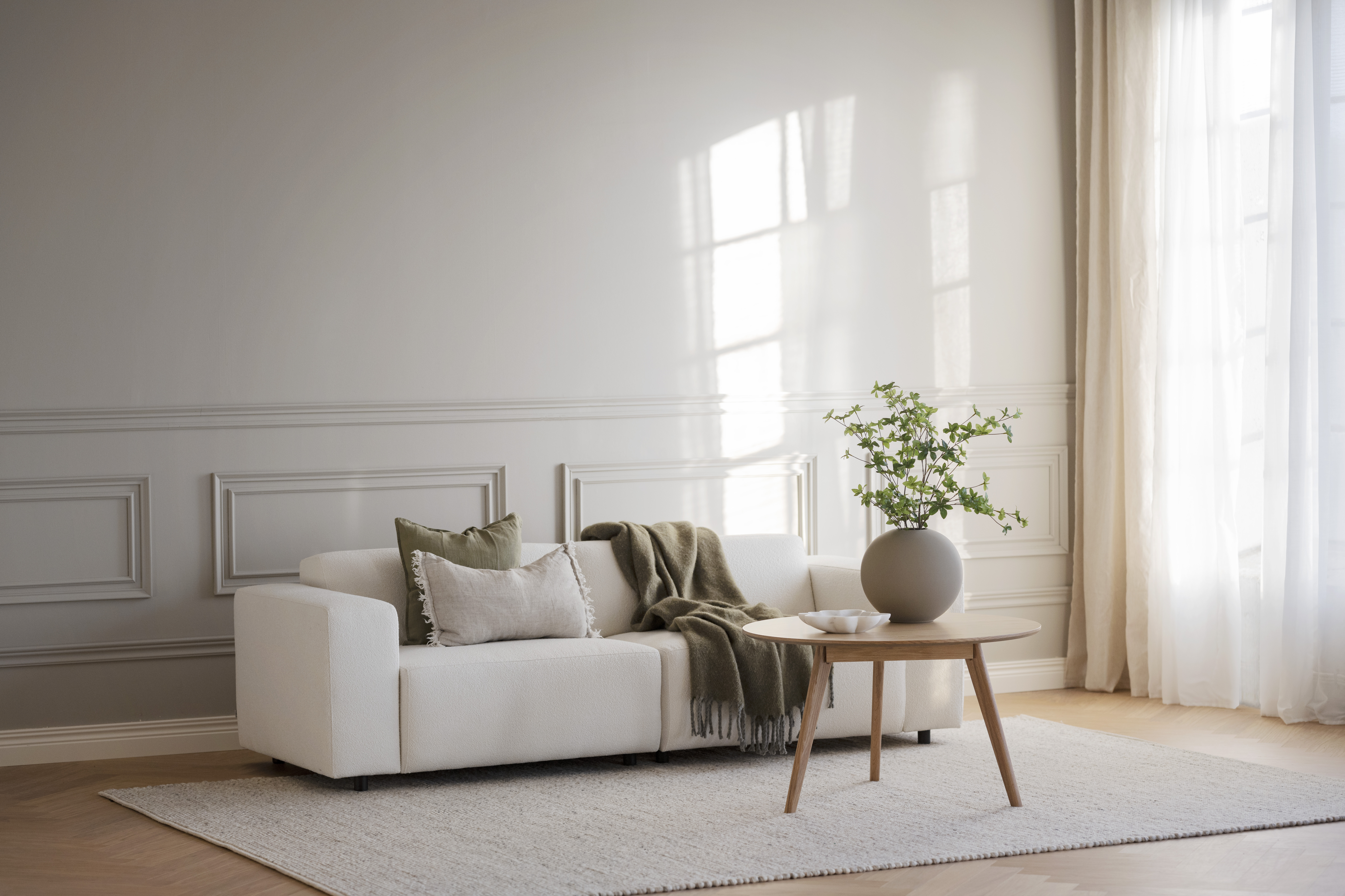 Rowico Home Yumi Couchtisch Eiche Ø90