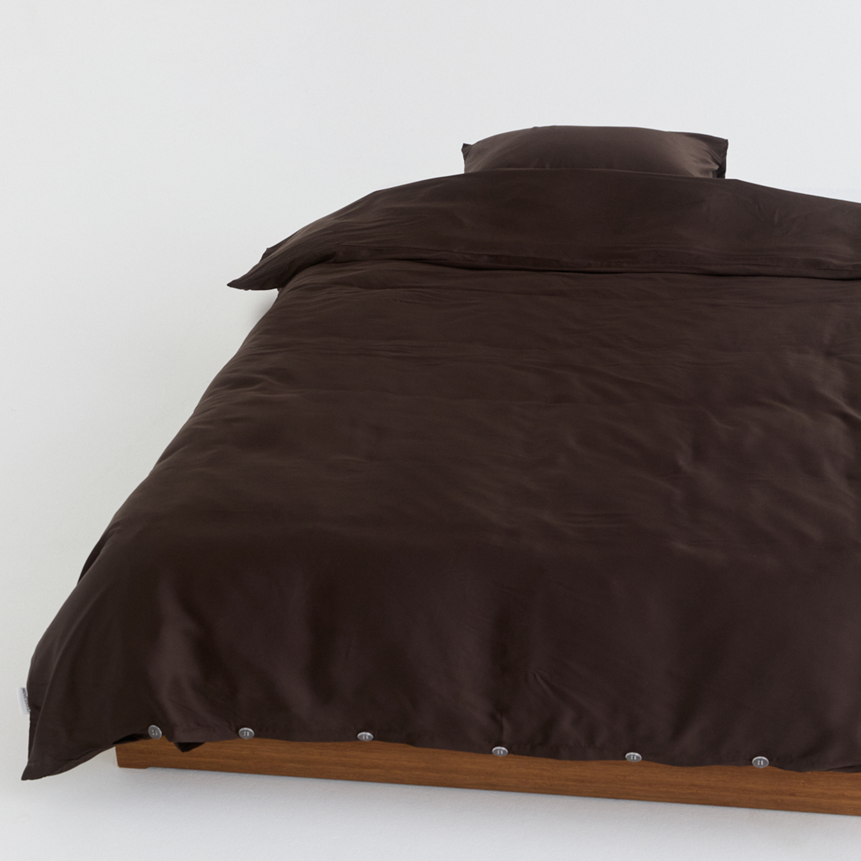 Movesgood Bamboo Örngott Mocca 50x60 2-pack