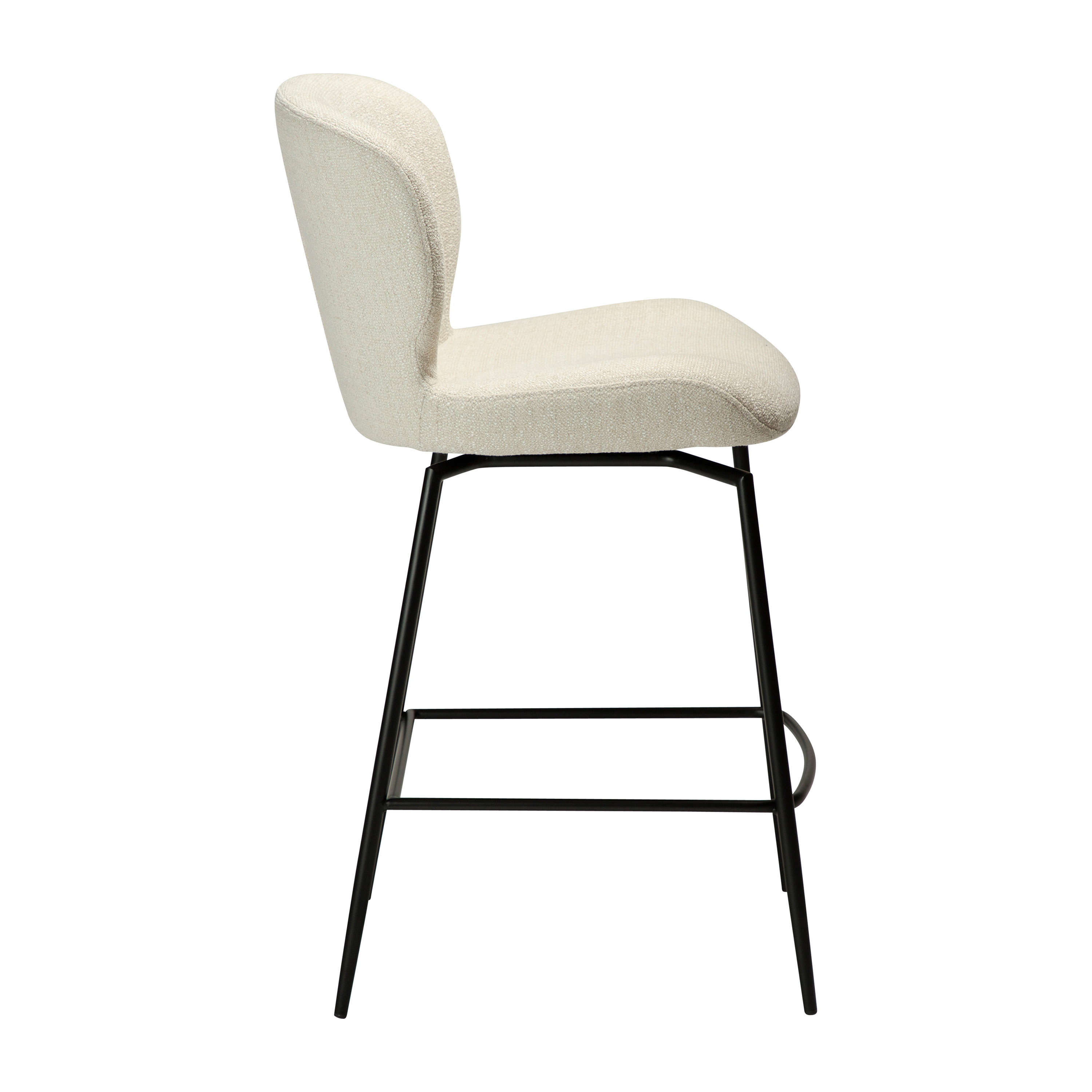 Dan Form Glory Swivel Barstol Simply Beige Bouclé