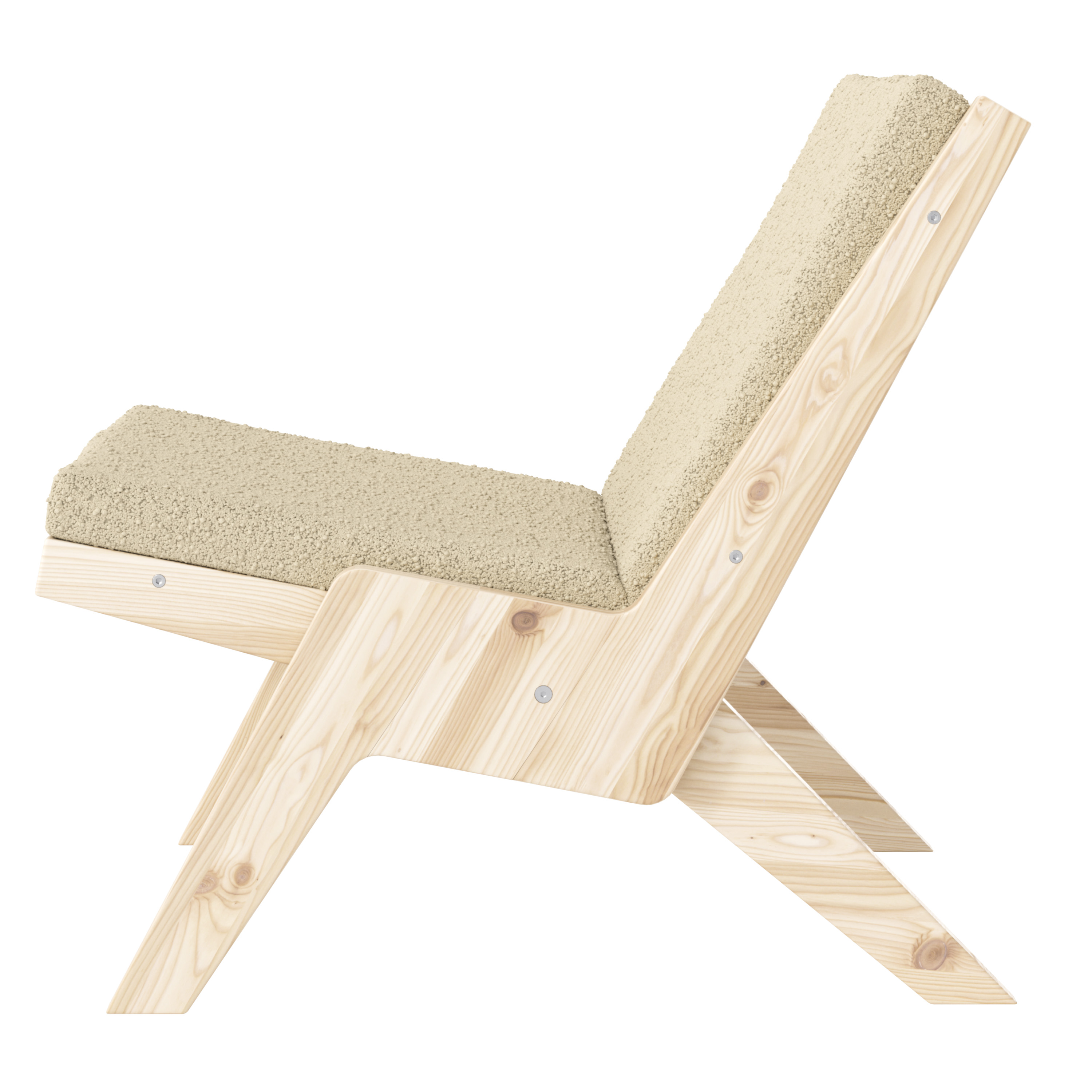 Karup Design Sway Loungestol Natur/Pebble Beige