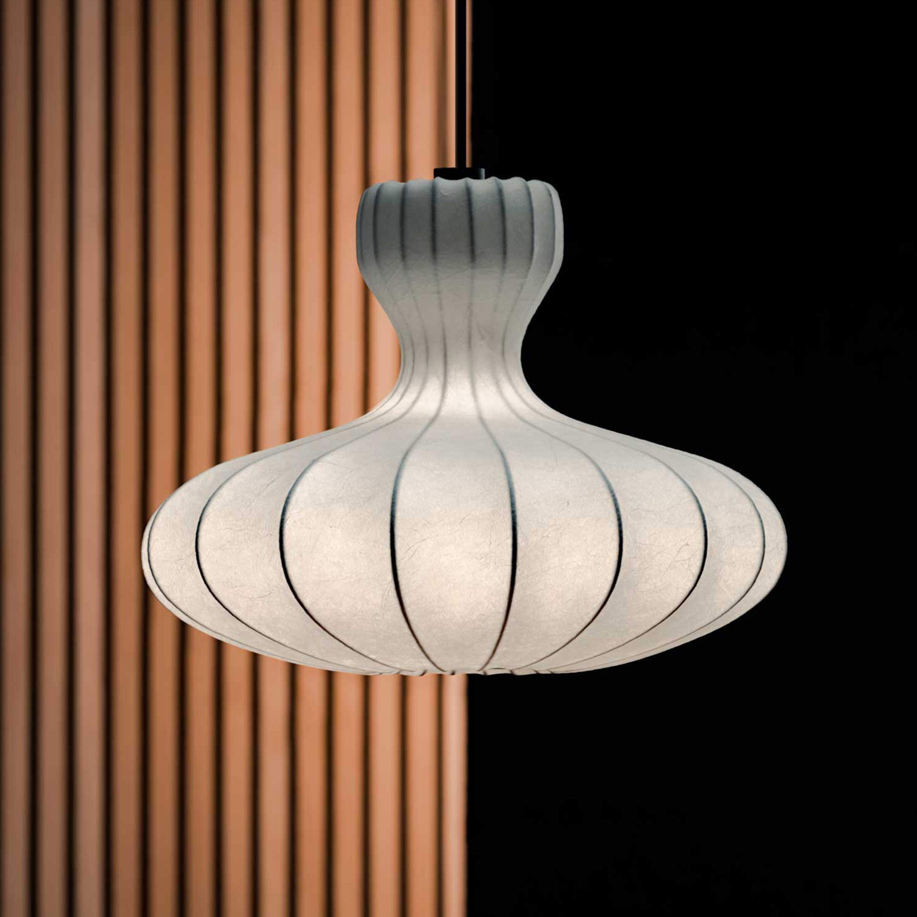 LOOM Design Portobello Pendelleuchte White Ø60cm