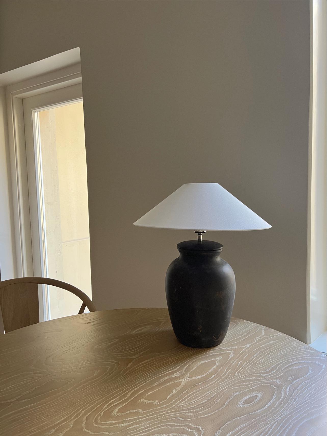 Watt &amp; Veke Berit Lampenfuß Schwarz