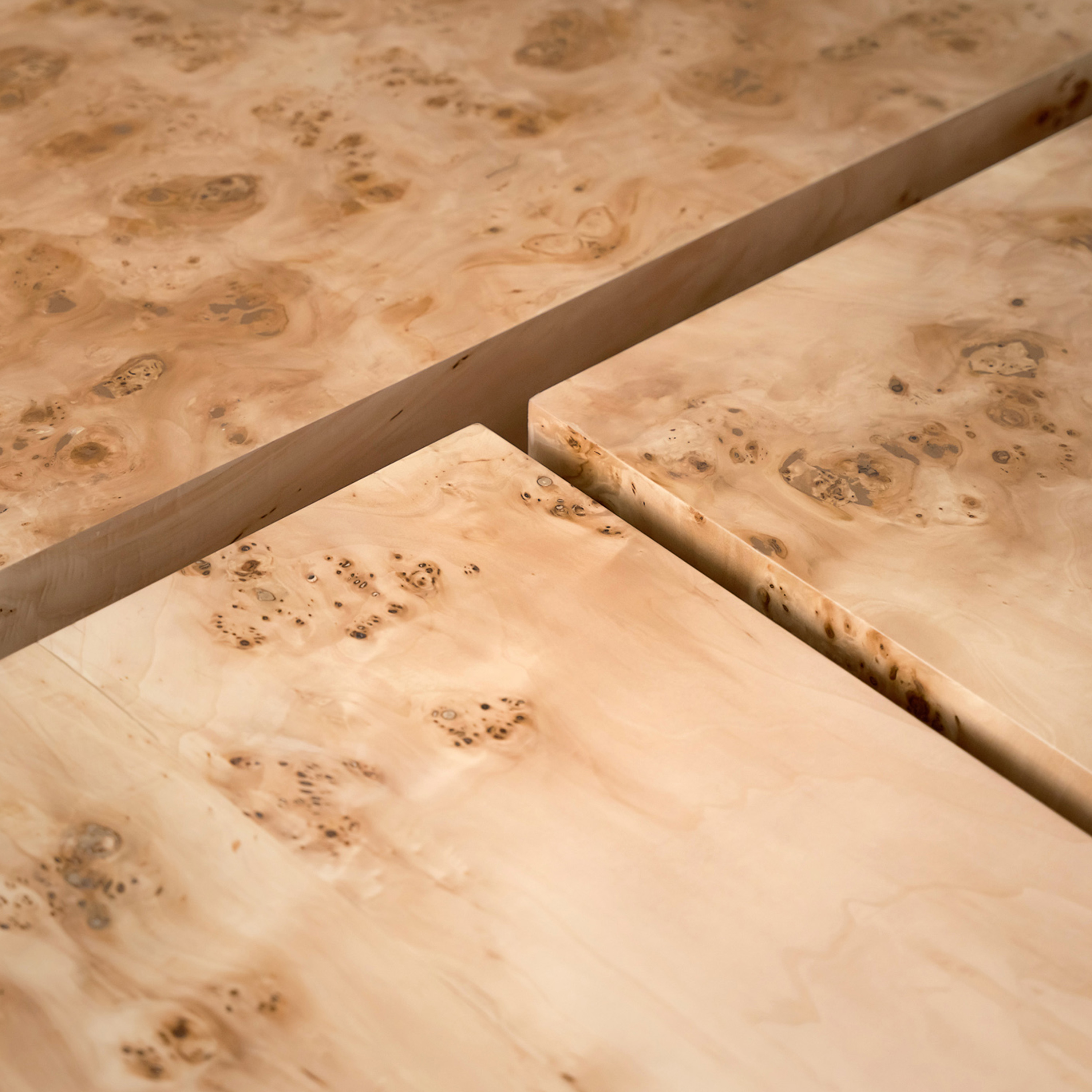 Sleepo Collection Chunky Sidebord Poppel 40x40