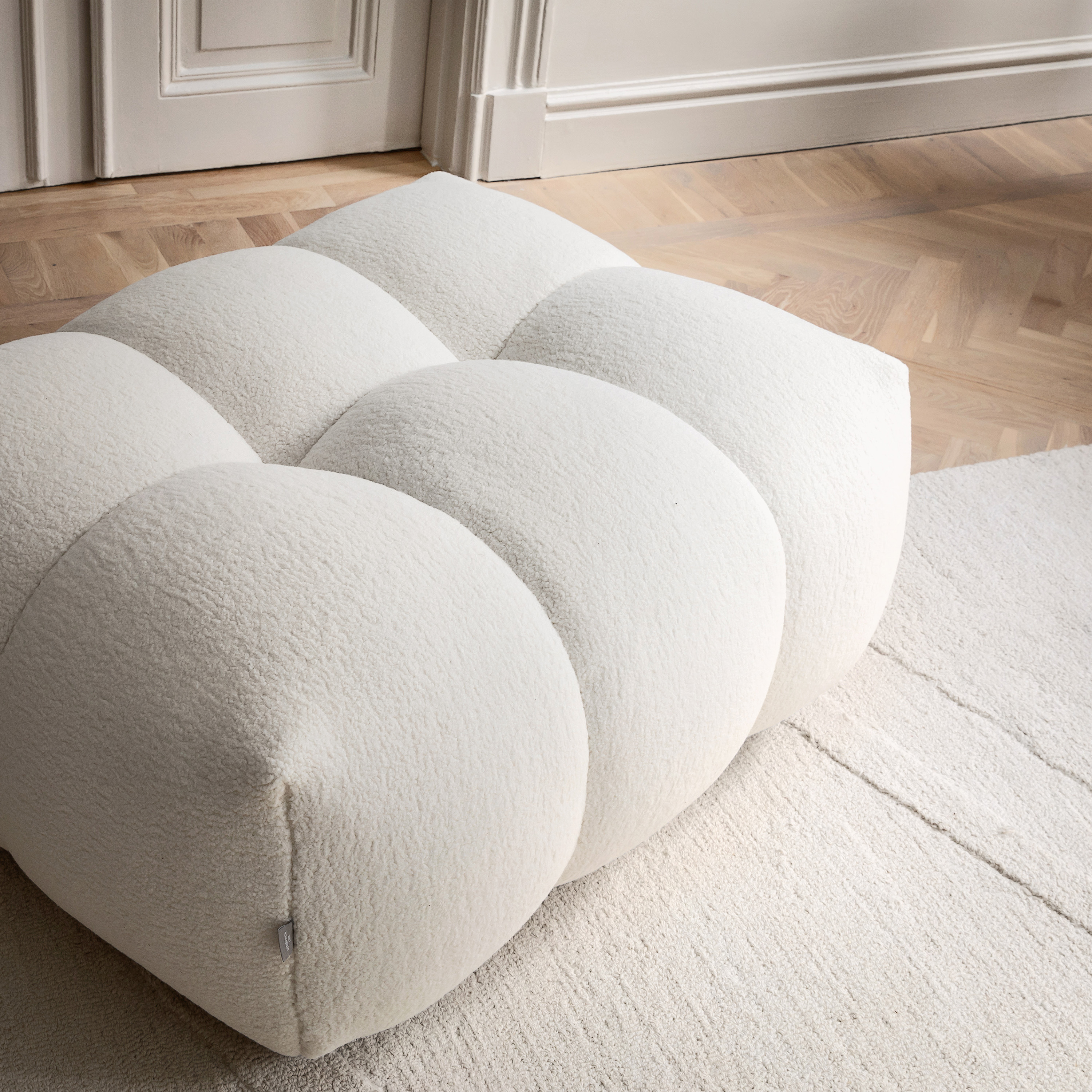 Sleepo Collection Billie Sittpuff Creme Teddy Small