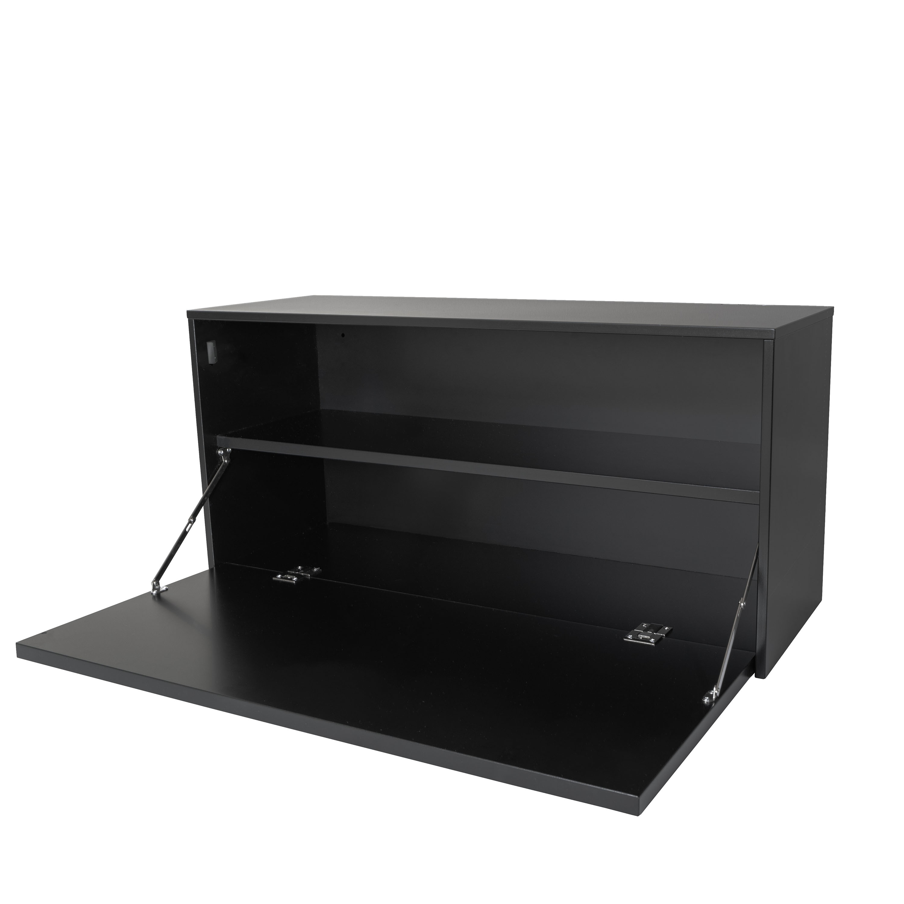 Maze Pythagoras Wandschrank Schwarz 27x80cm