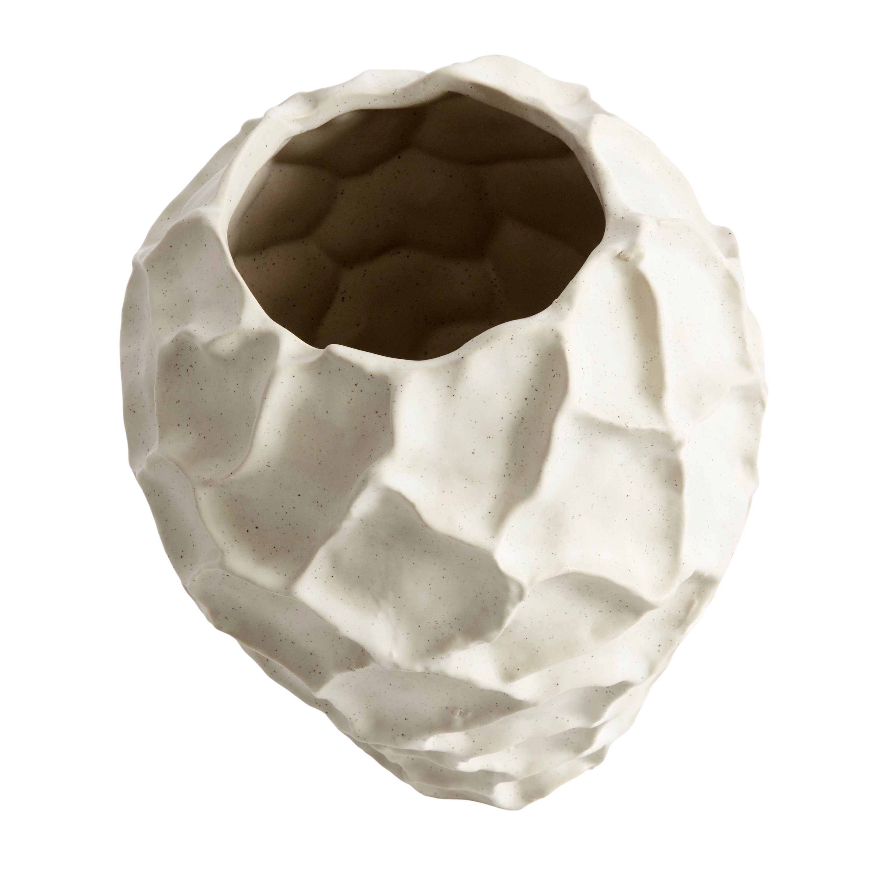 Muubs Soil Vase Vanilla Stoneware Ø18