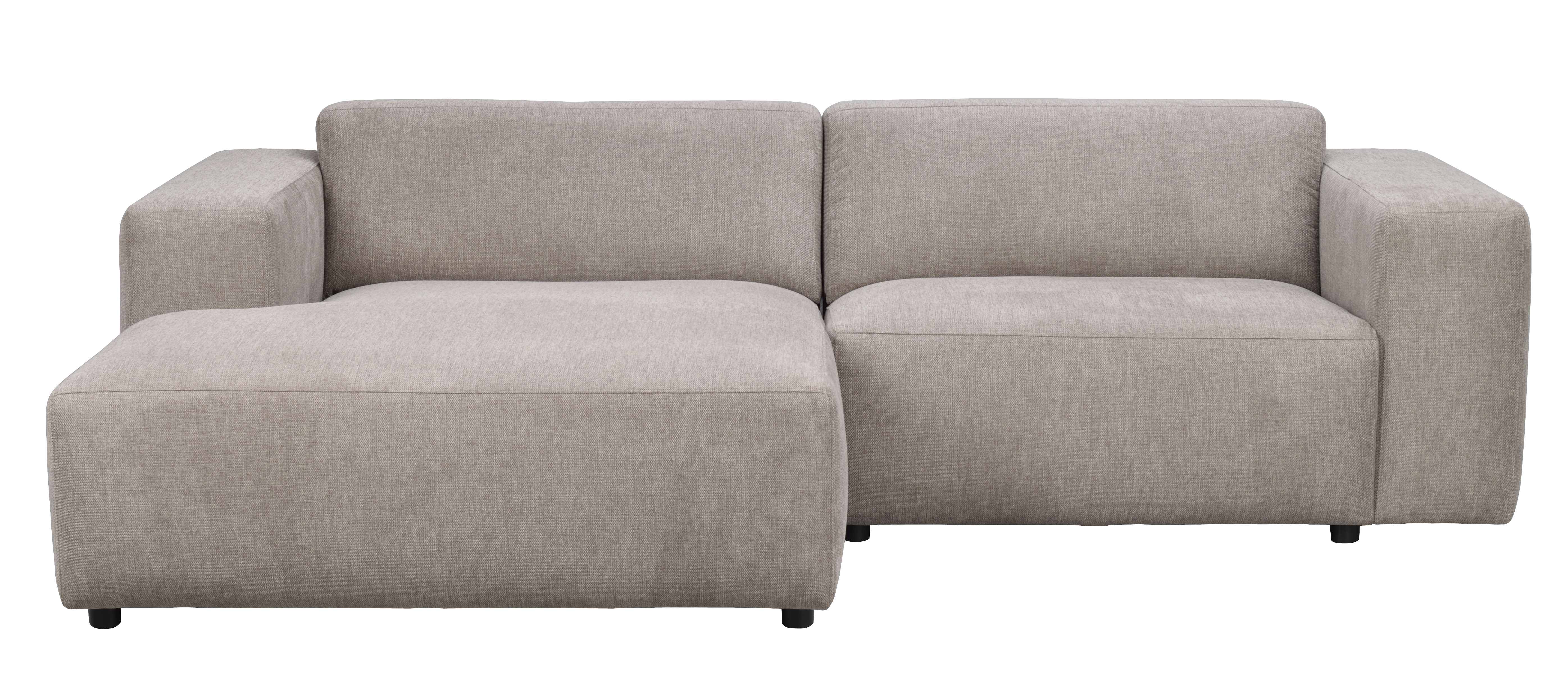 Willard 3-Sitzer Sofa mit Chaiselongue links, Beige