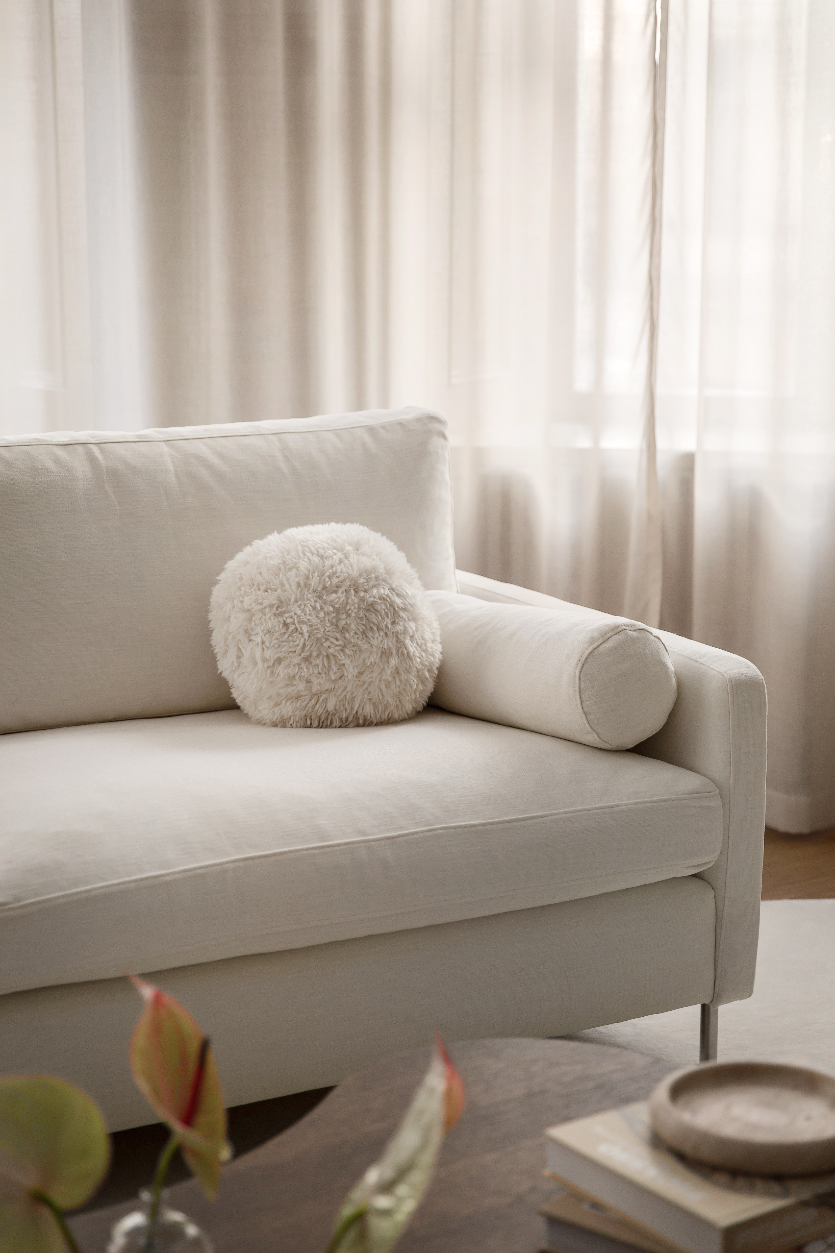 Sleepo Collection Åre 3-sits Soffa Vit 227cm