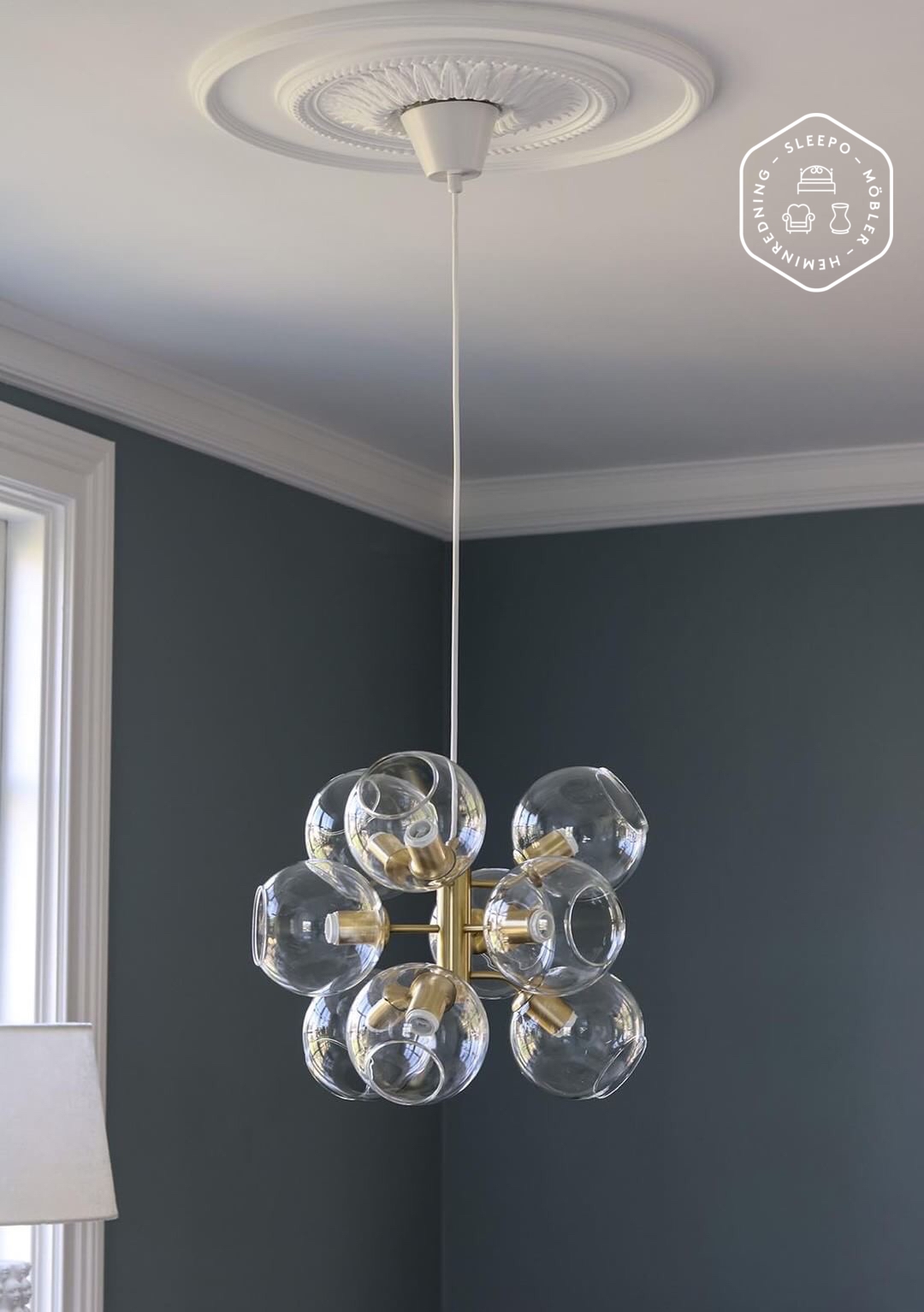 CO Bankeryd Tage 50 Deckenlampe Messing