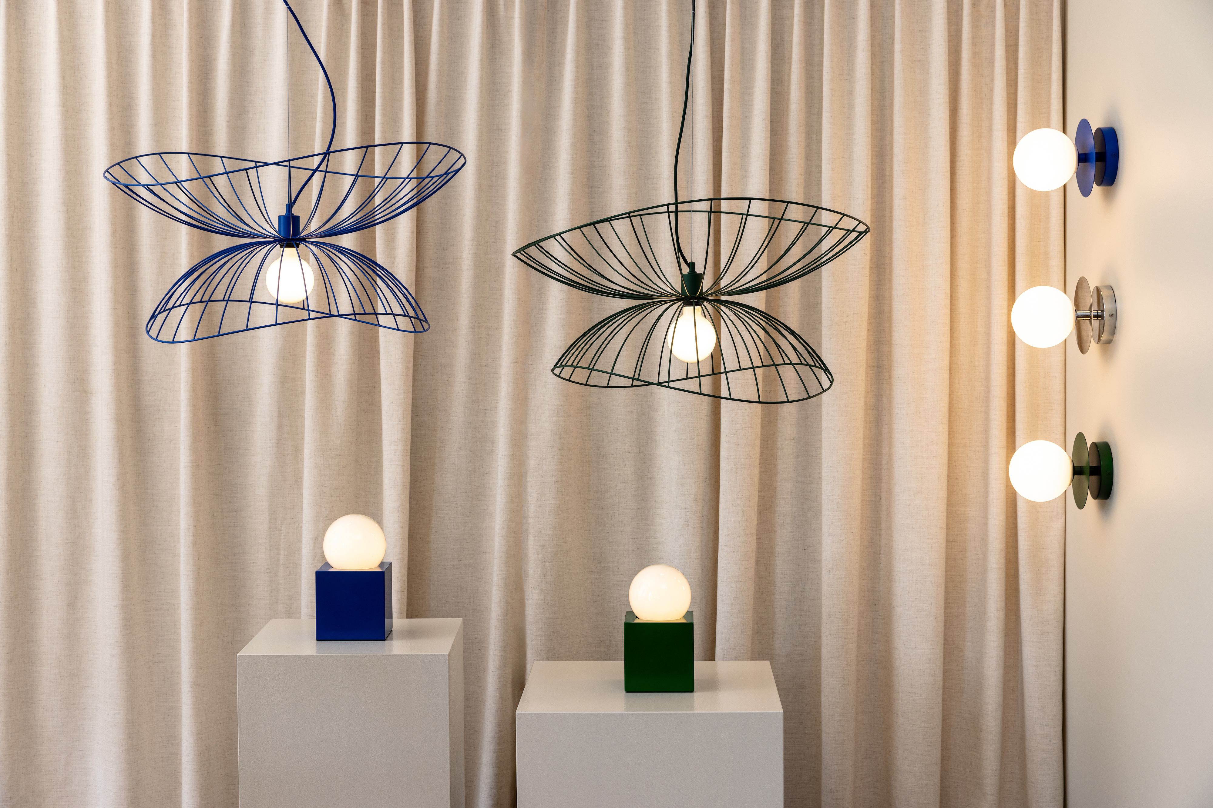 Globen Lighting Art Deco Wandlampe/Deckenleuchte Chrom/Weiß Ø16