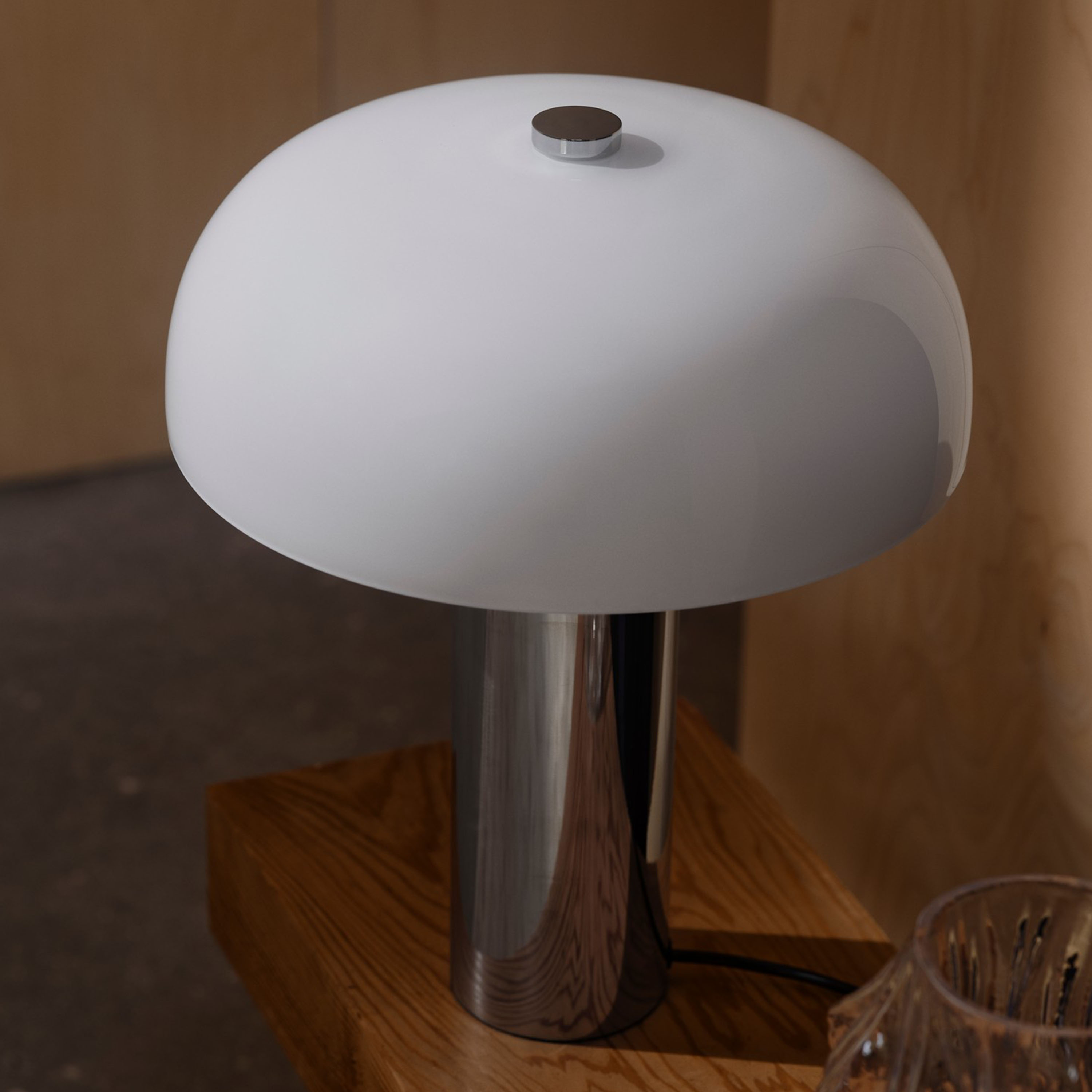 Nordlux Gabrielle Bordlampe Krom 43cm