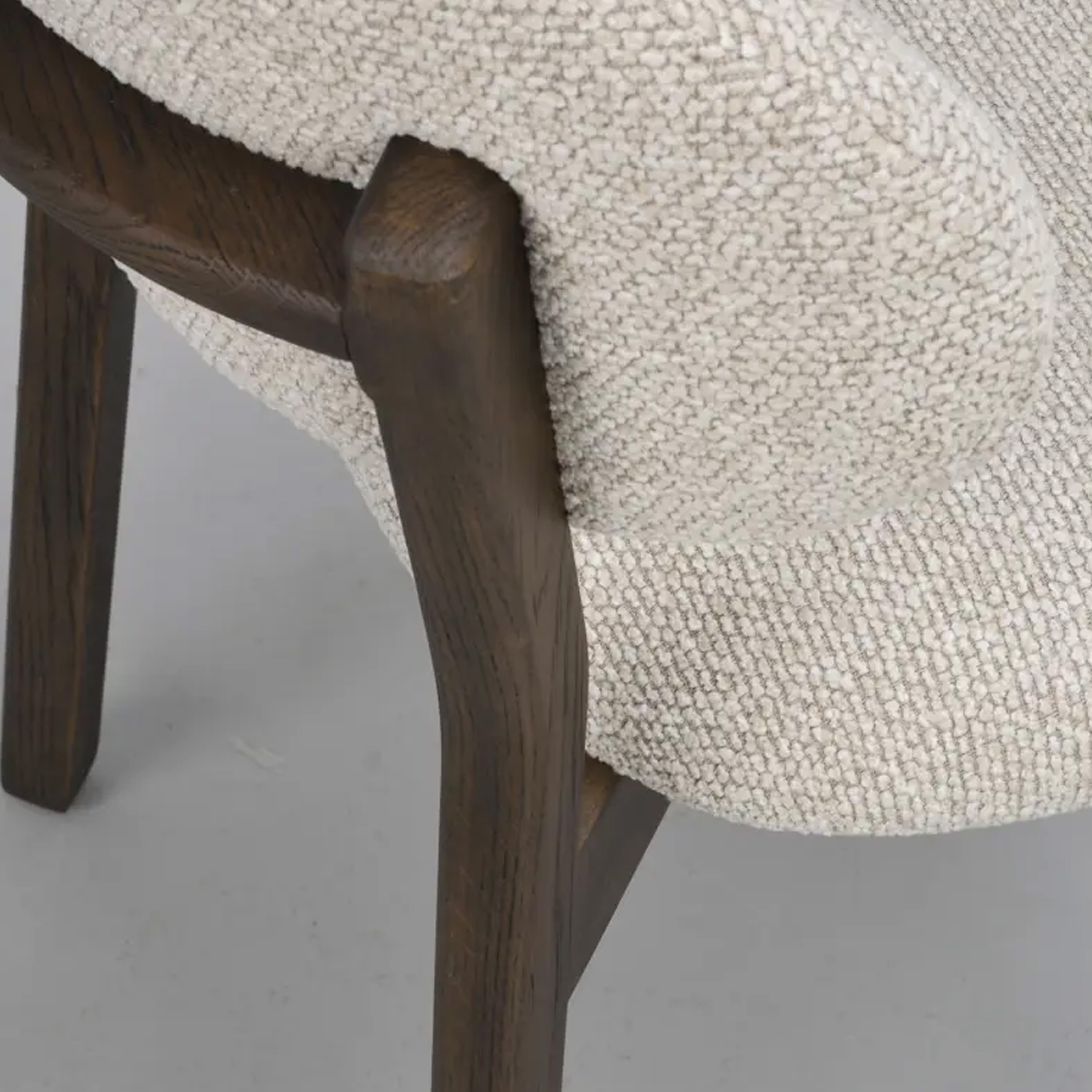 Rowico Home Patterson Esszimmerstuhl Beige/Braune Eiche