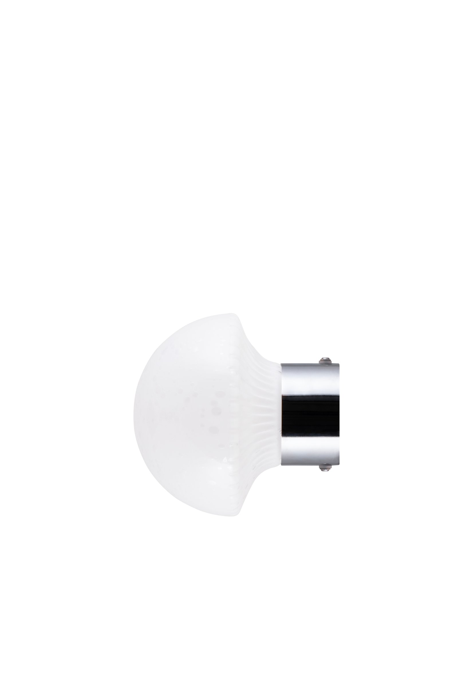 Globen Lighting - Fungo Vägglampa/Planfond Vit/Krom Ø16