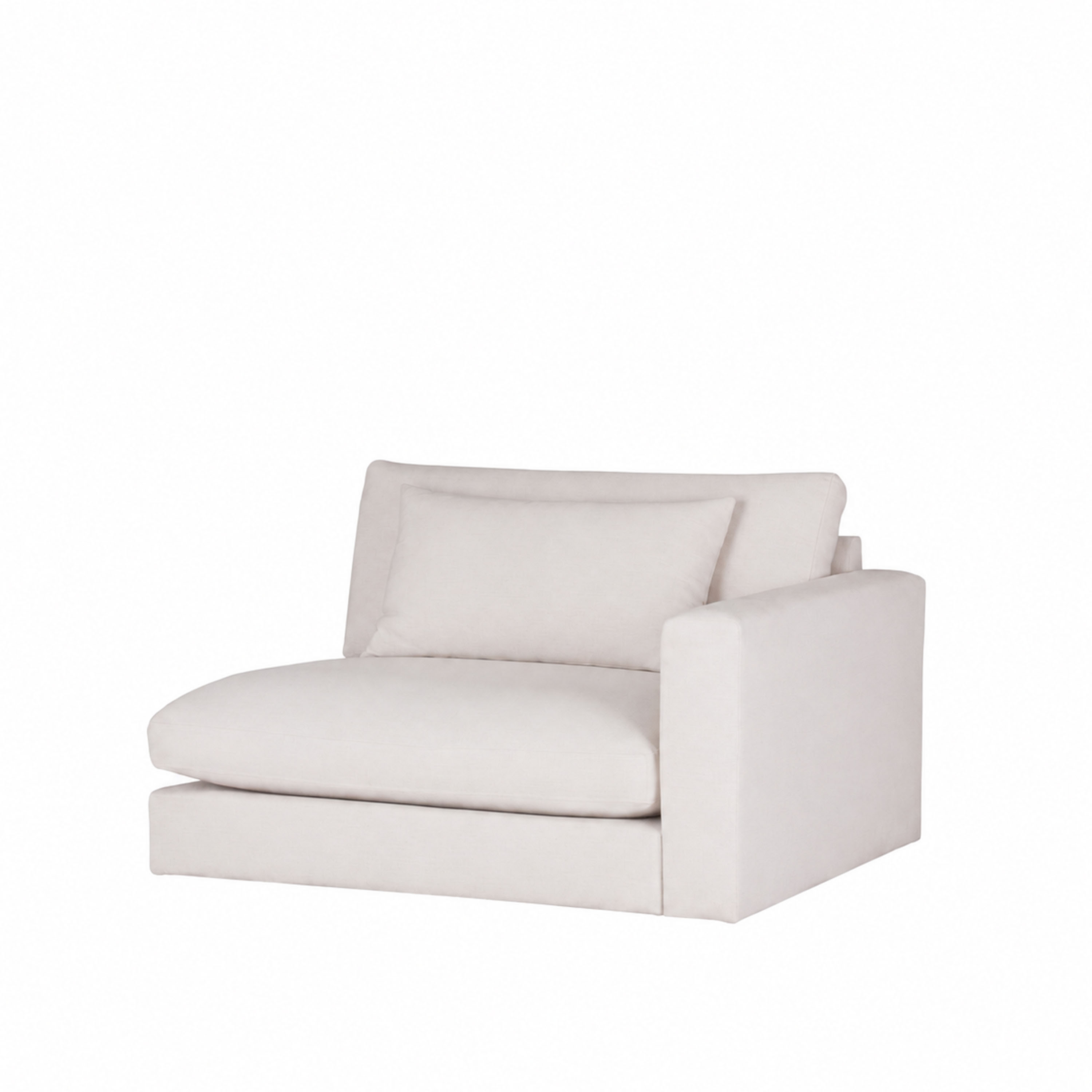 Isola Seat Module Right Linen 126cm