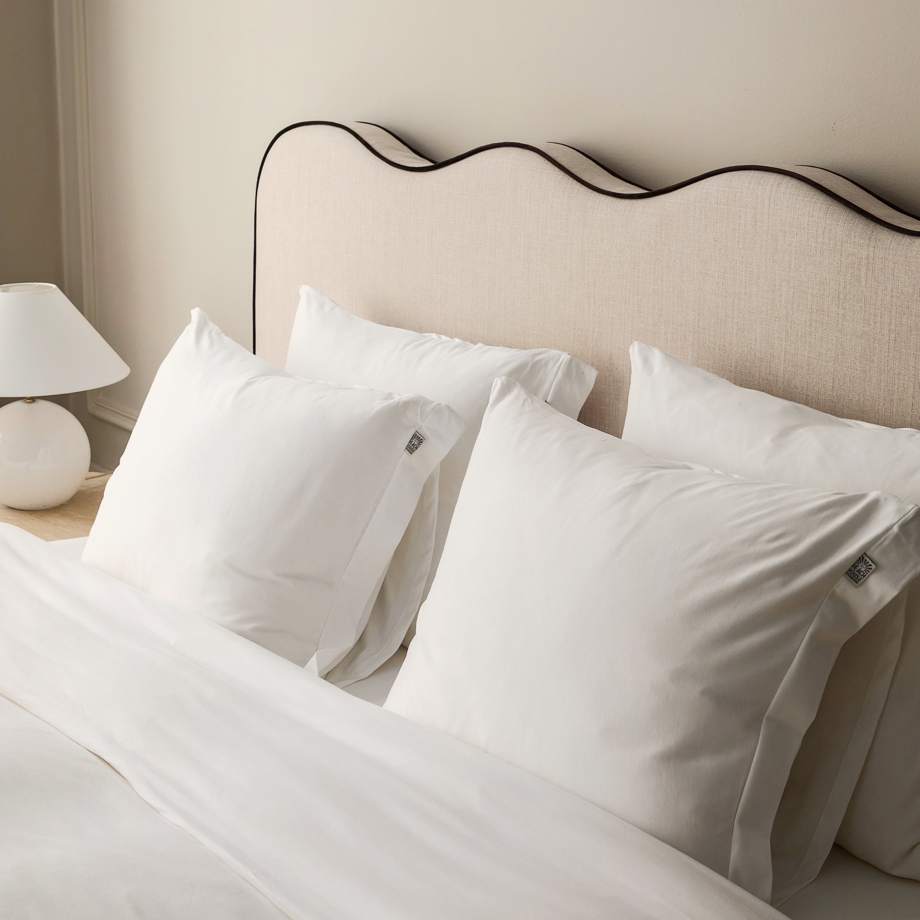 Sleepo Collection Piper Kopfteil Natur/Chocolate 160cm