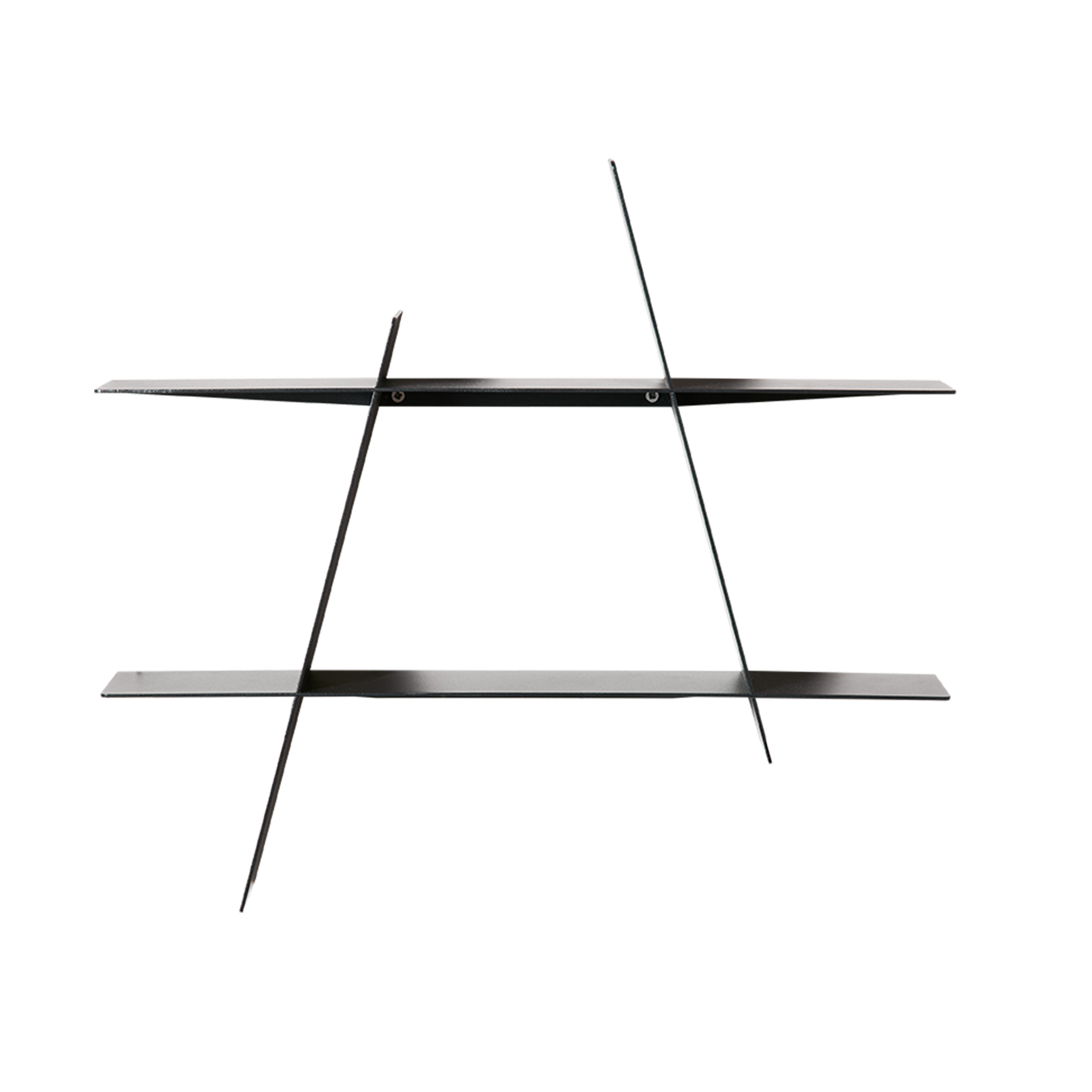 A-Shelf Seinä­hylly Musta Medium