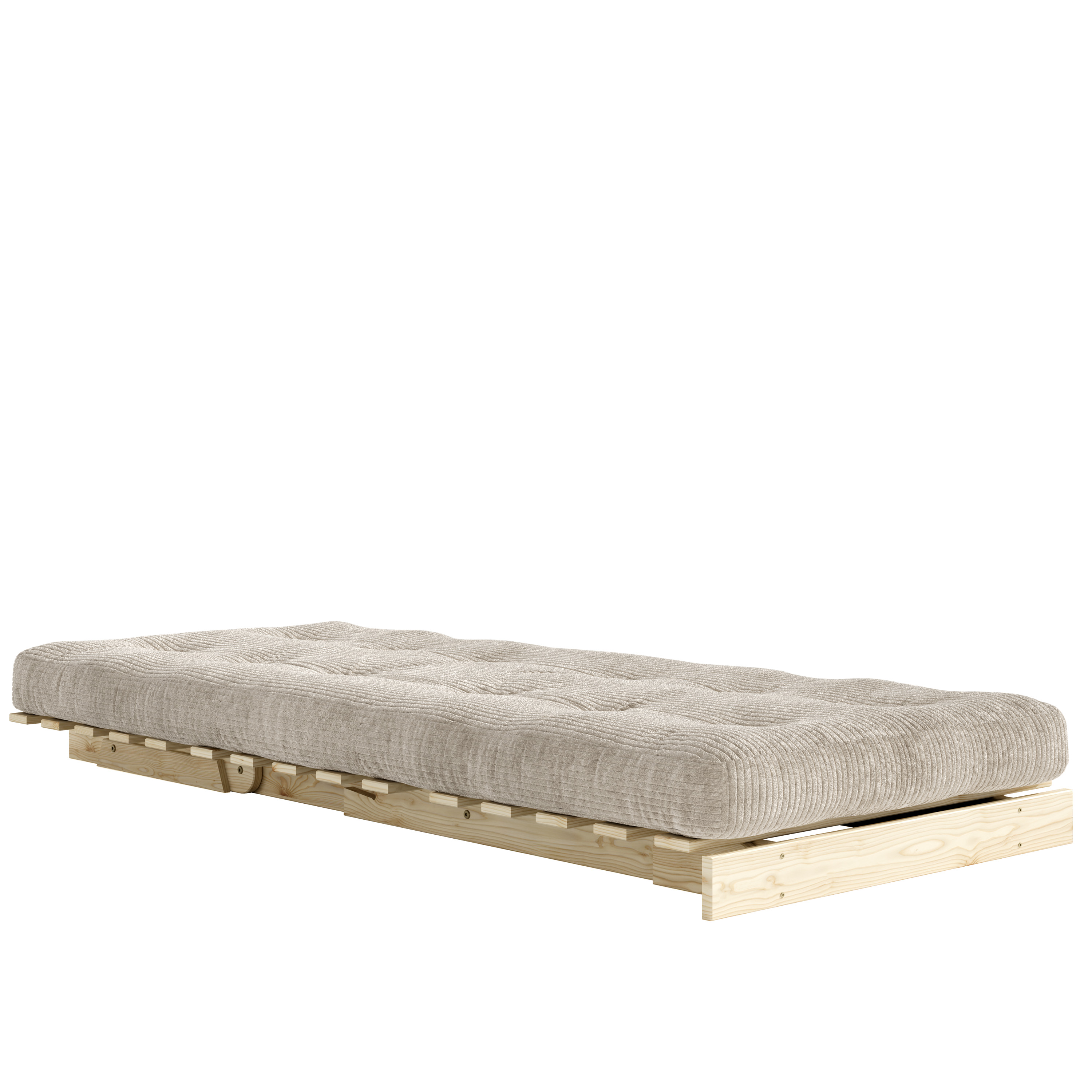 Karup Design Roots Sovesofa Raw/Soft Cream 90cm