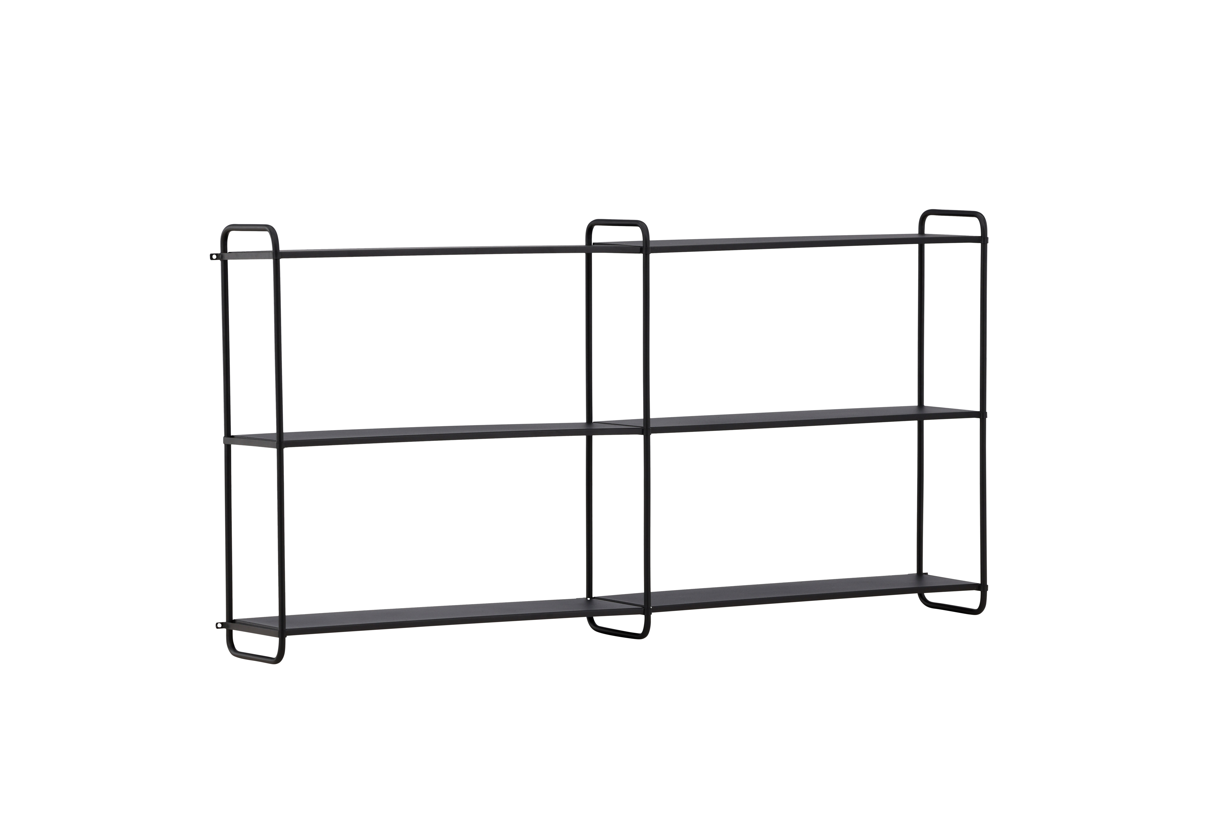 Venture Home - Lyon Vägghylla Black 122cm - Svart